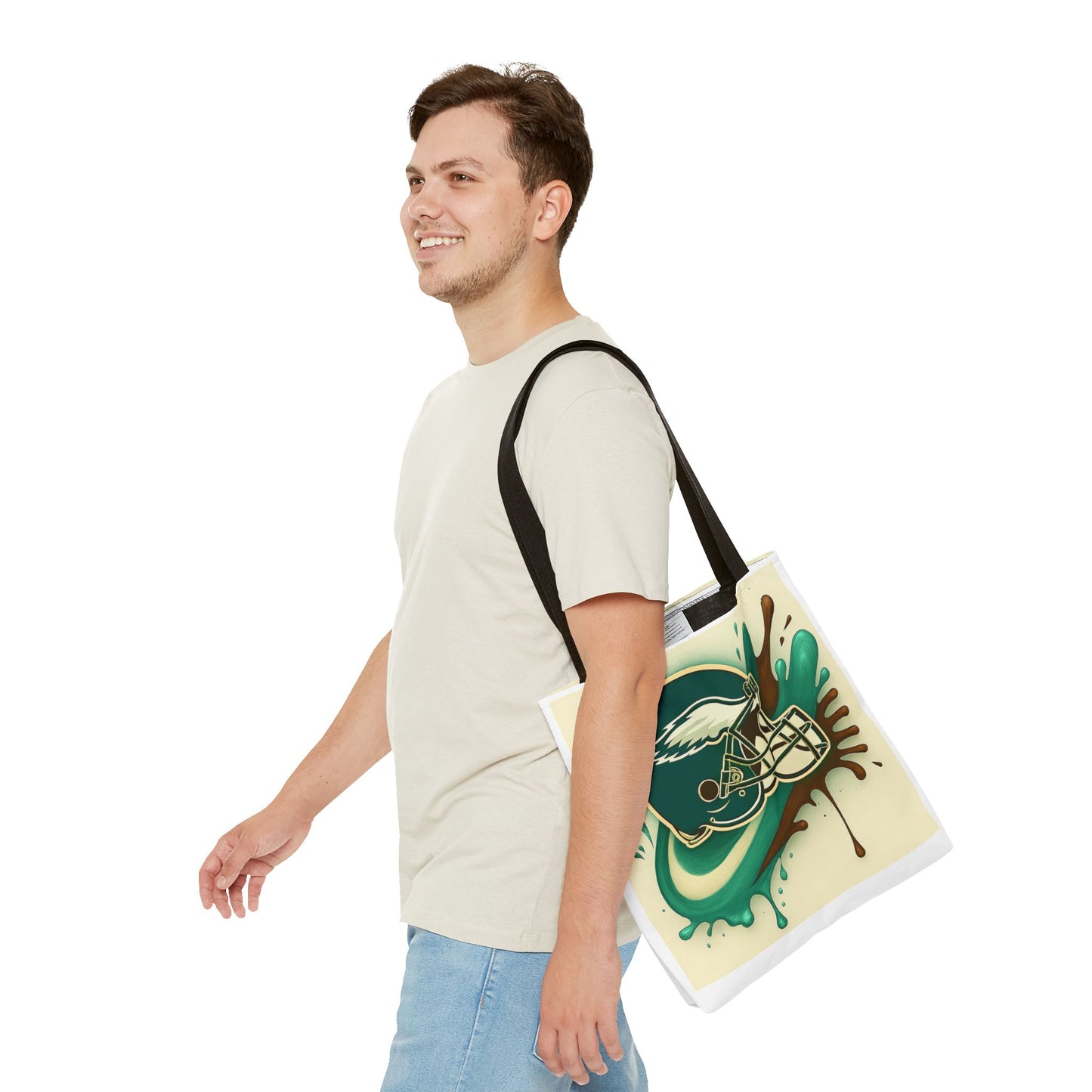Sports-Themed Tote Bag for Fans | Unique Gift for Game Day, Eco-Friendly Shopping, Beach, Travel, and Everyday Use