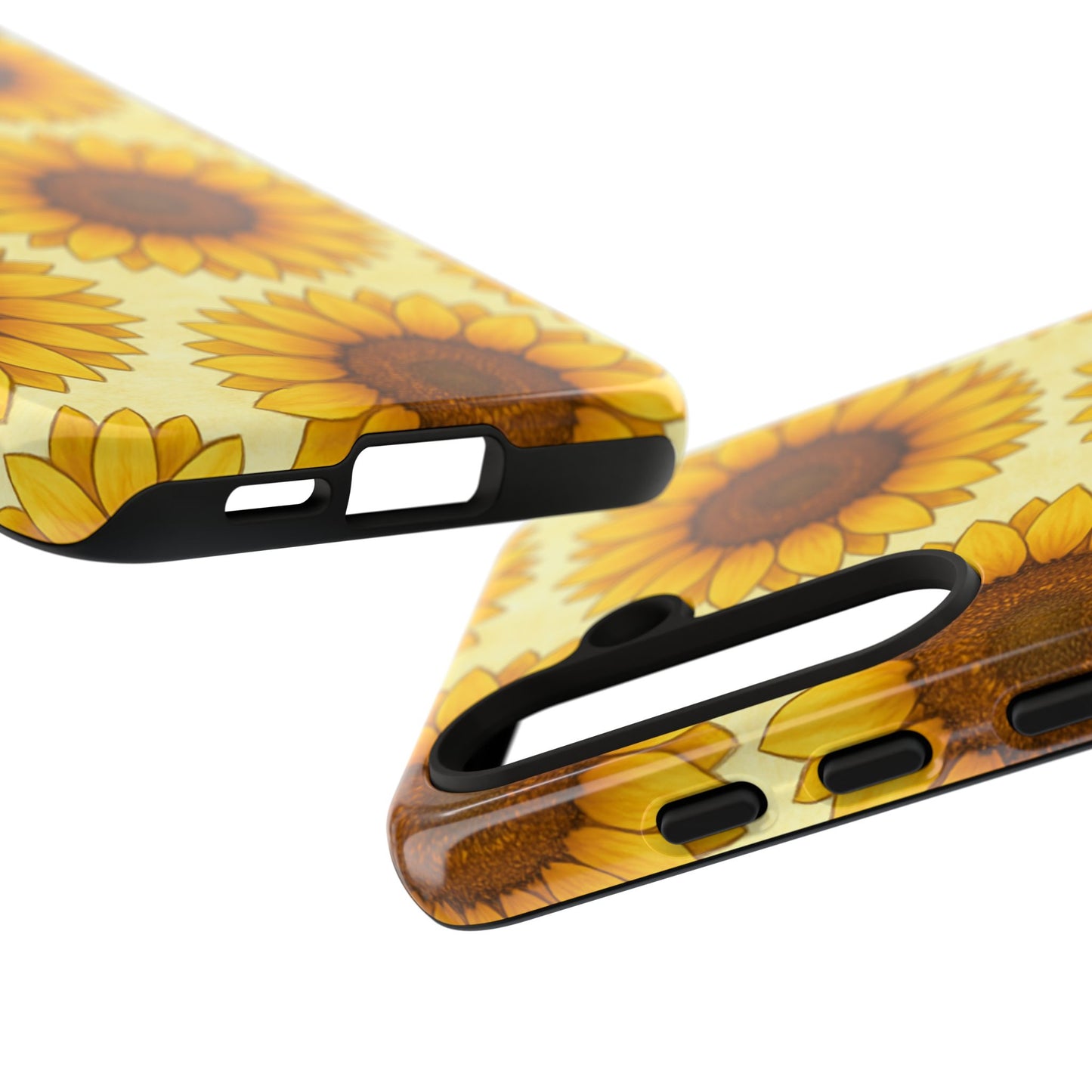 Sunflower Phone Cases - Tough Cases for Nature Lovers, Gift for Friends, Floral Design, Protective Case, Sunflower Decor