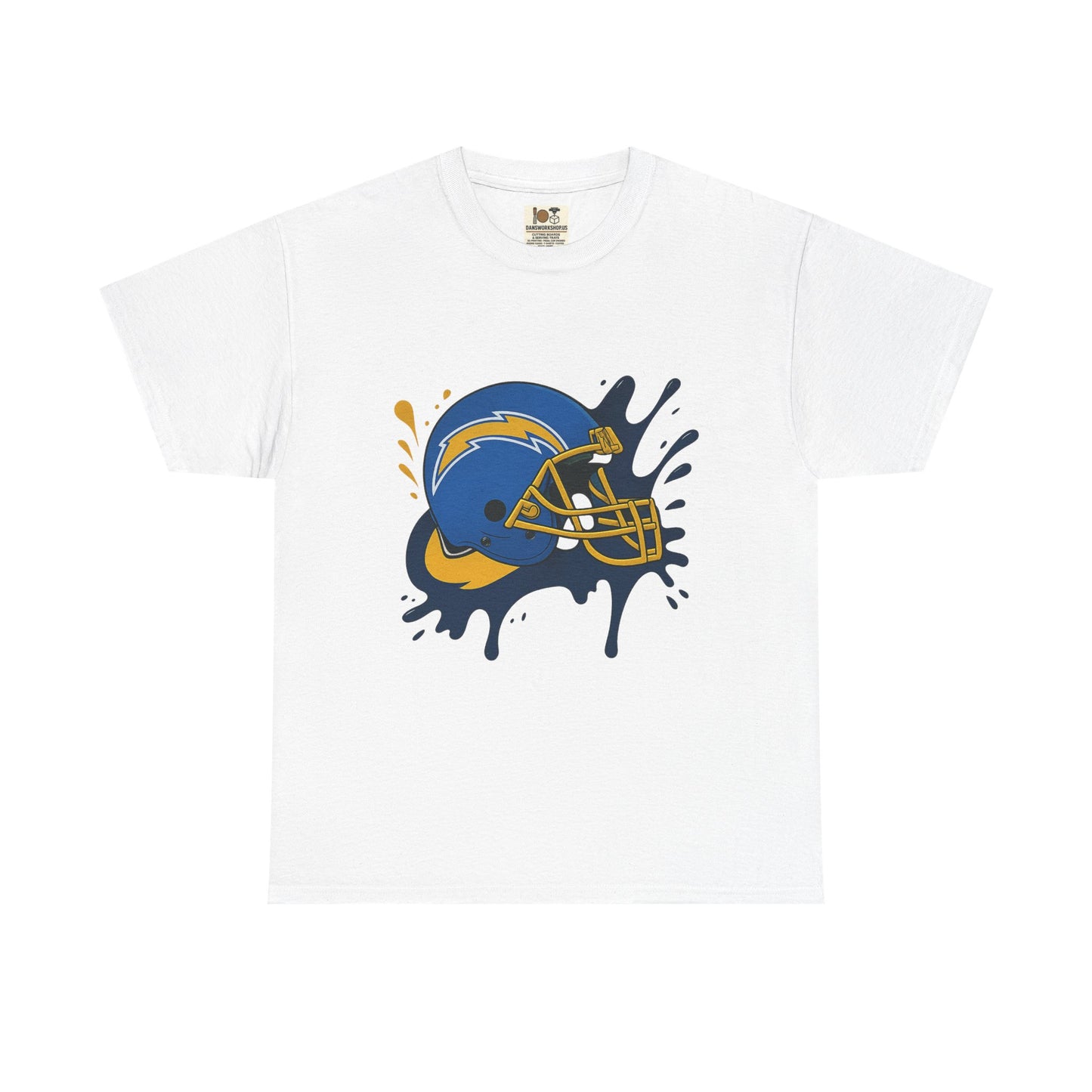 Football Passion Unisex Heavy Cotton Tee | Sports Fan Apparel, Game Day Shirt, Gift for Him/Her, Birthday Present, Team Spirit Wear
