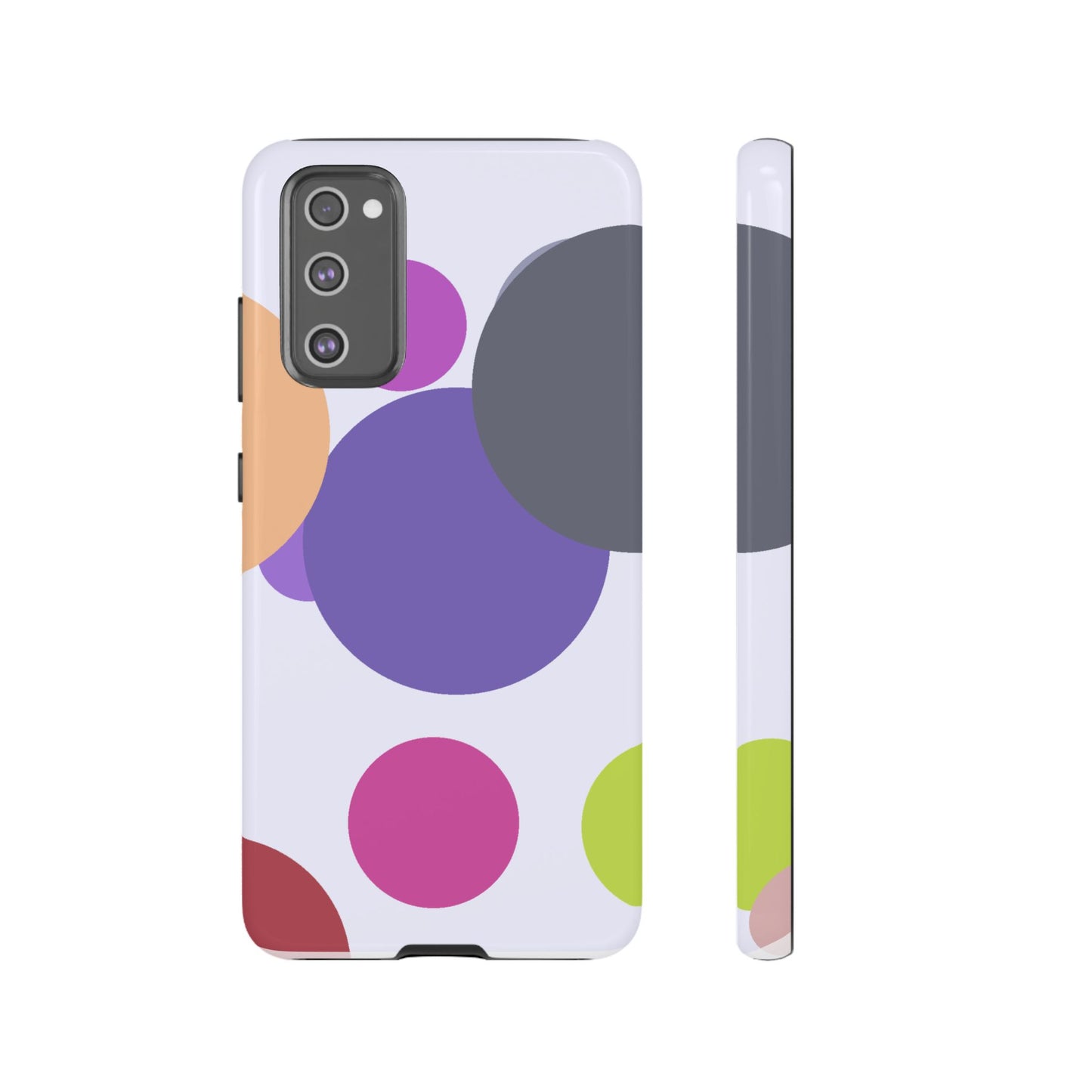 Colorful Geometric Phone Case, Bold Protective Cover for iPhone, Unique Gift for Trendy Teens, Fun Customizable Cases, Modern Design