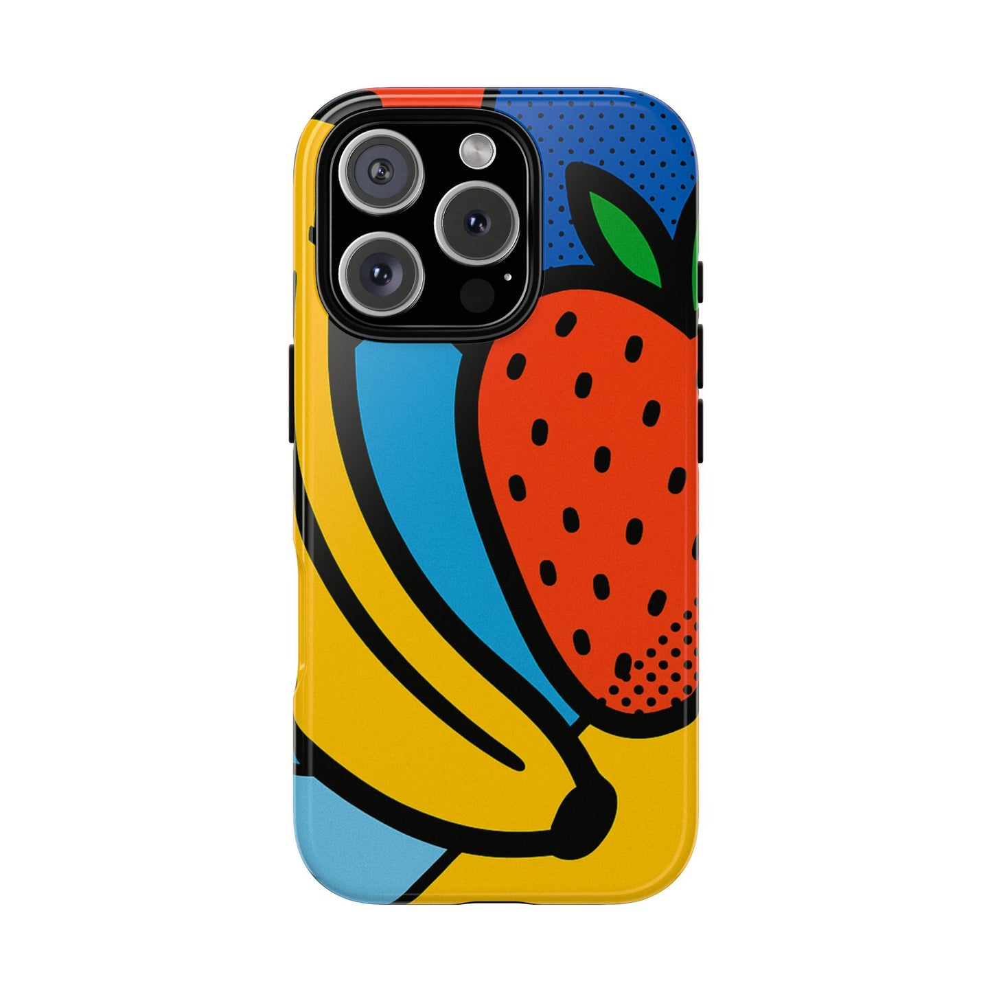Colorful Fruit Phone Case - Tough Cases - Fun, Vibrant, Unique, Gifts for Friends, Summer Accessories, Trendy Phone Protector