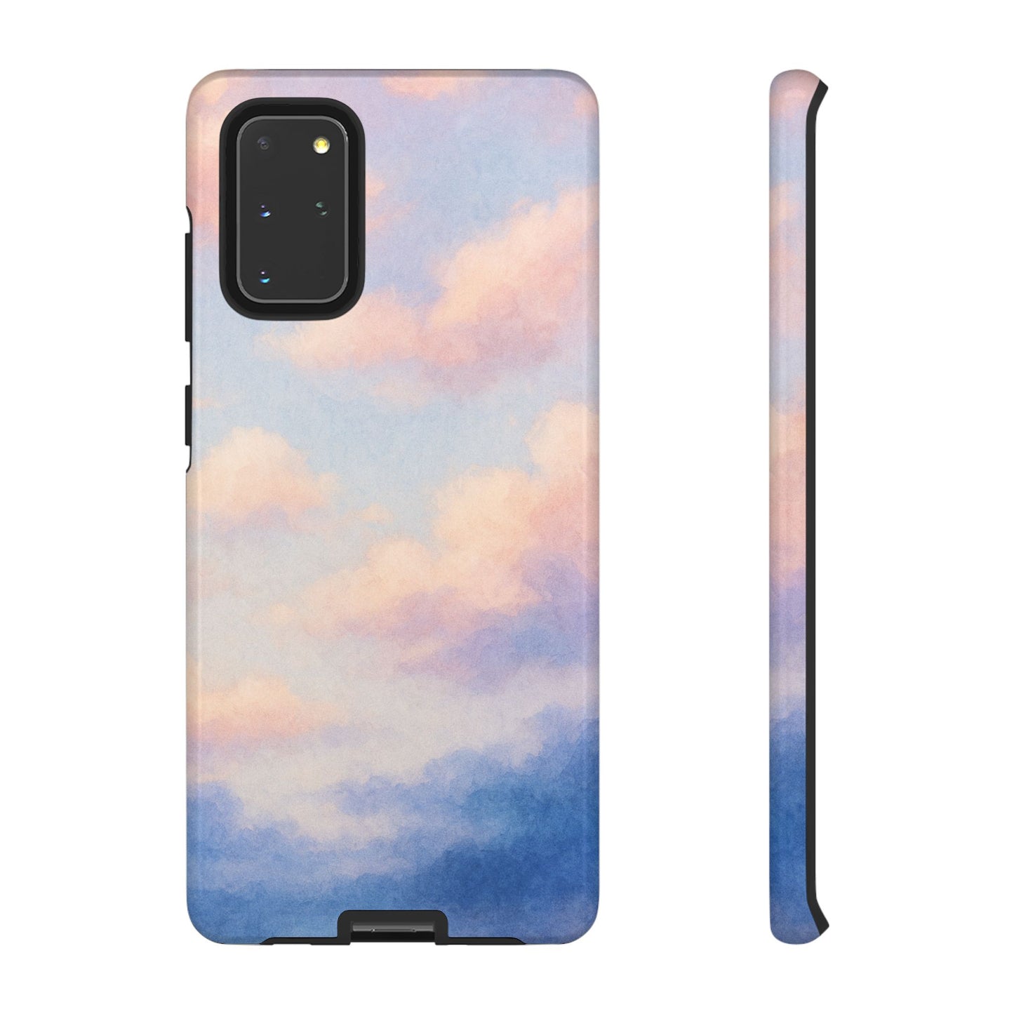 Sky Blue Cloud Phone Case, Tough Phone Cover, Aesthetic Cell Phone Accessory, Gift for Teen, Trendy Tech Protection