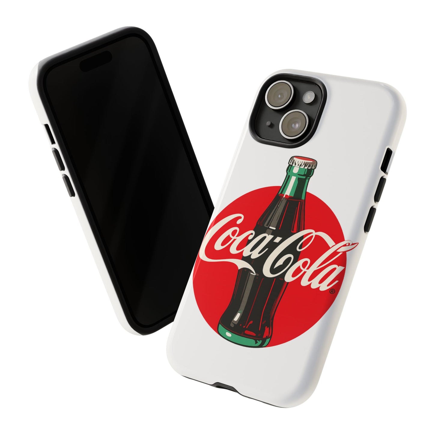 Coca-Cola Tough Phone Cases, Vintage Soda Drink, Retro Style, Unique Gift, Phone Accessories, Summer Vibes