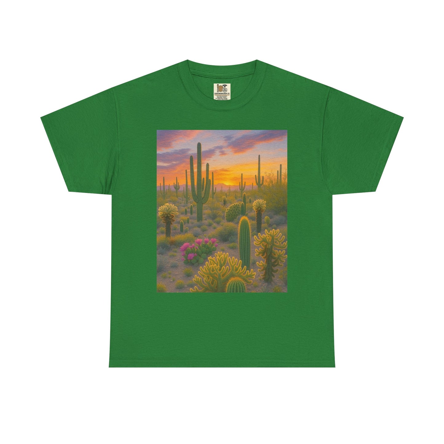 Desert Sunset Unisex Tee, Boho Style Shirt, Nature Lover Gift, Cactus [...]