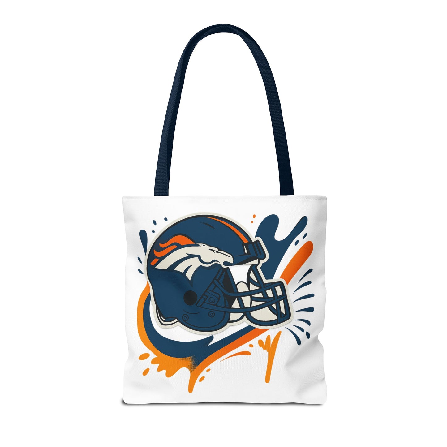 Denver Broncos Sports Tote Bag, Game Day Tote, Football Fan Gift, NFL Accessories, Team Spirit Bag, AOP Design