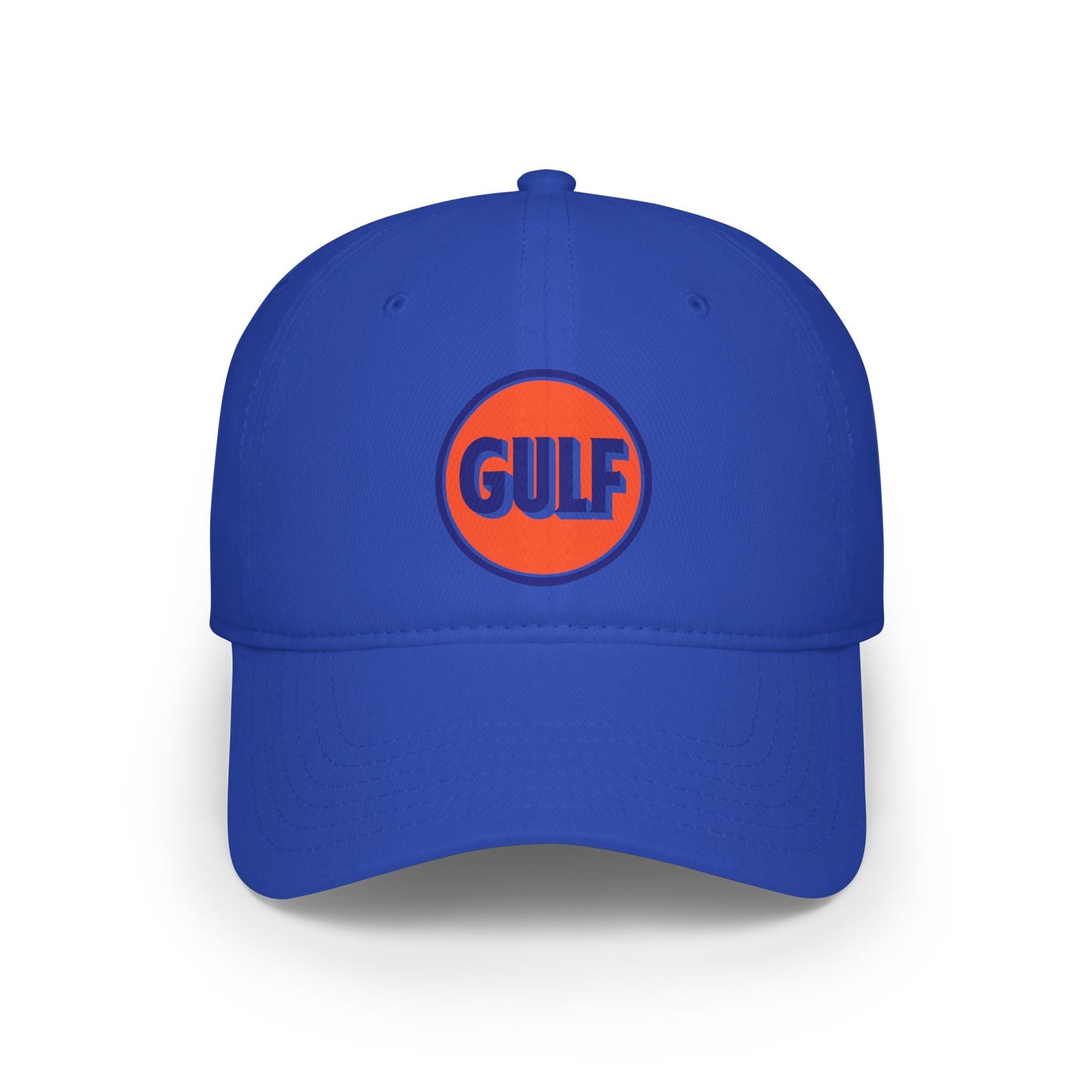 Gulf Low Profile Baseball Cap - Casual Outdoor Style, Perfect Gift for Sports Lovers, Adjustable Summer Hat, Trendy and Comfortable Headwear