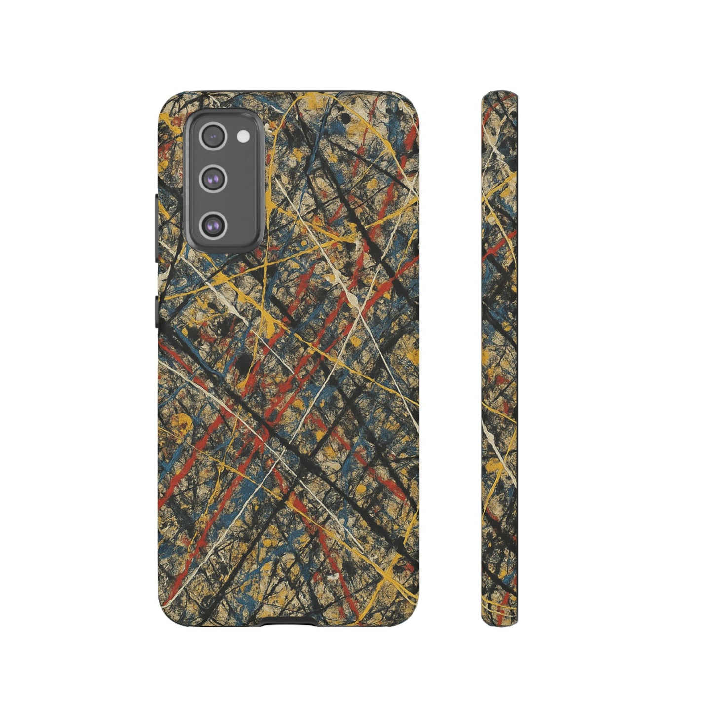 Tough Cases Phone Case - Bold Abstract Design, Stylish Mobile Cover, Unique Gift for Him/Her, Durable Accessory, Trendy Protection