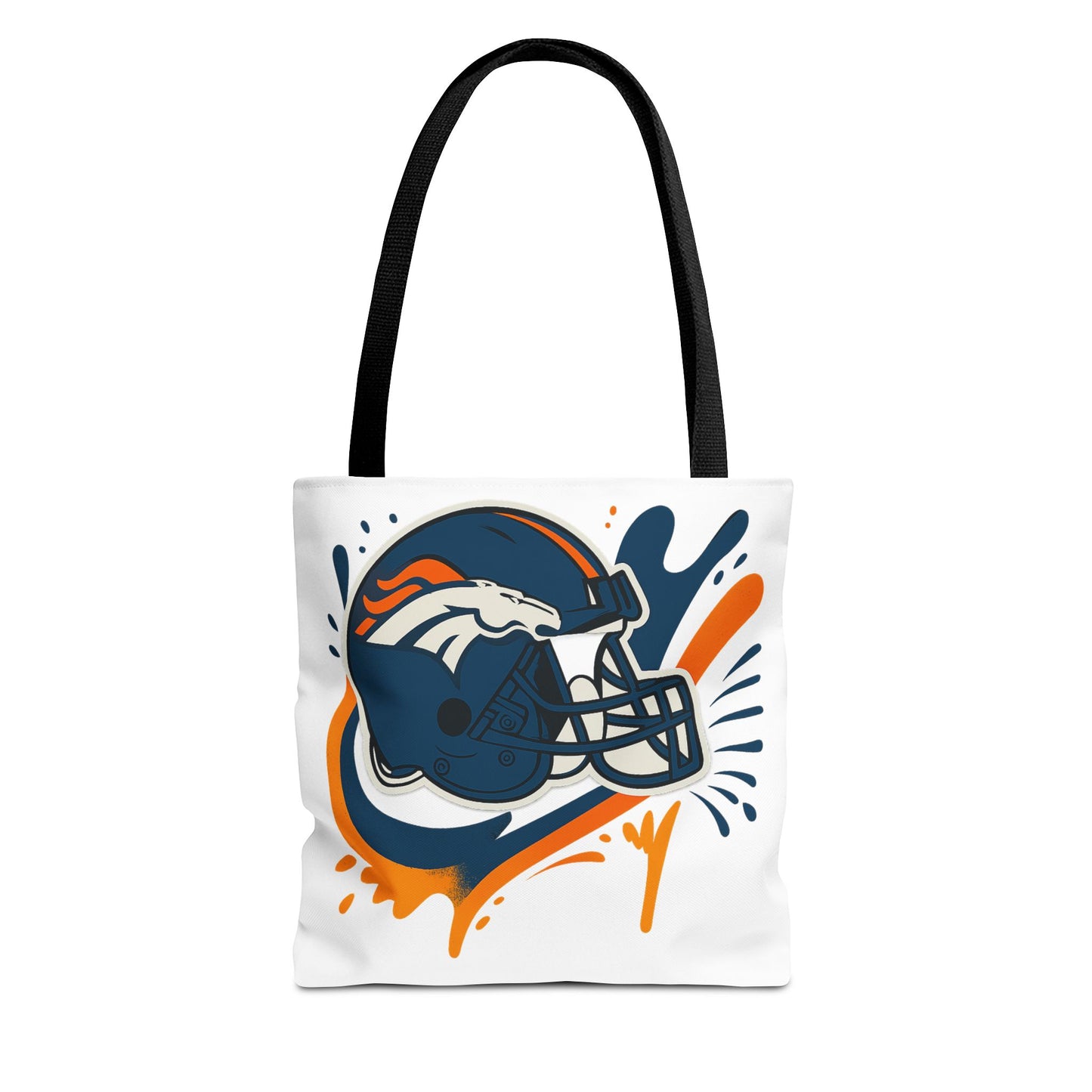 Denver Broncos Sports Tote Bag, Game Day Tote, Football Fan Gift, NFL Accessories, Team Spirit Bag, AOP Design