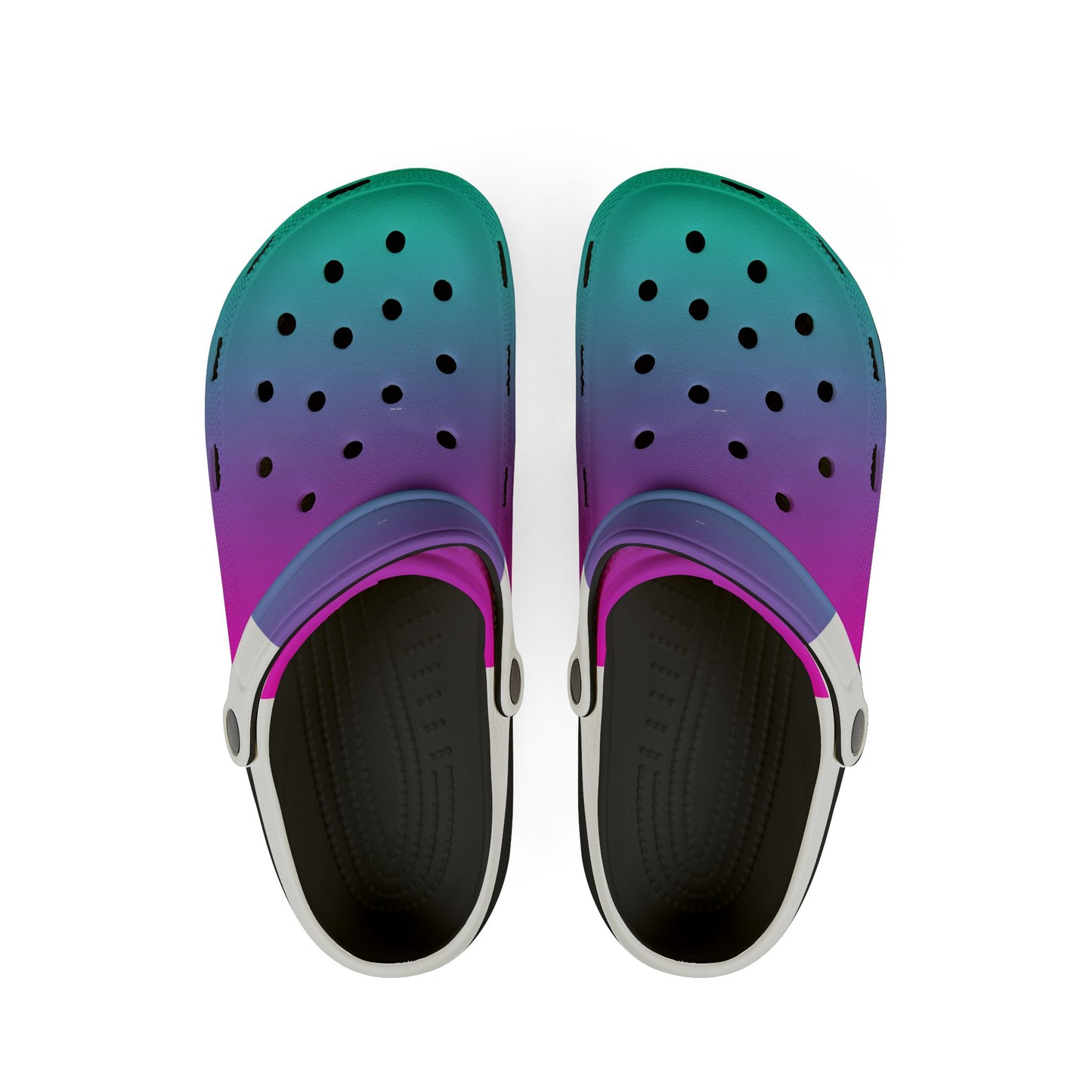 Vibrant AOP EVA Foam Clogs, Trendy Slip-On Shoes for Summer, Beachwear Footwear, Colorful Casual Footwear, Unique Summer Gift