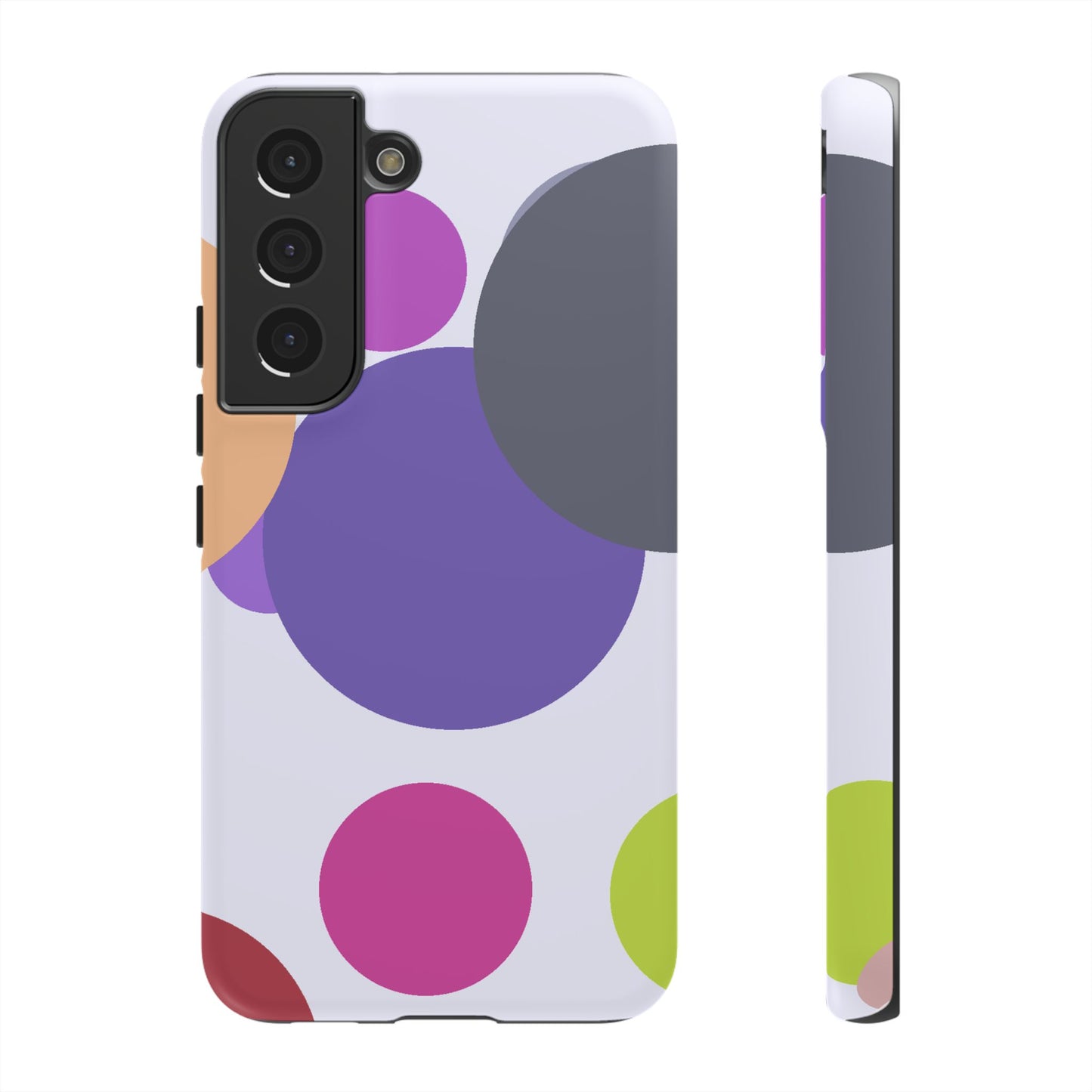 Colorful Geometric Phone Case, Bold Protective Cover for iPhone, Unique Gift for Trendy Teens, Fun Customizable Cases, Modern Design