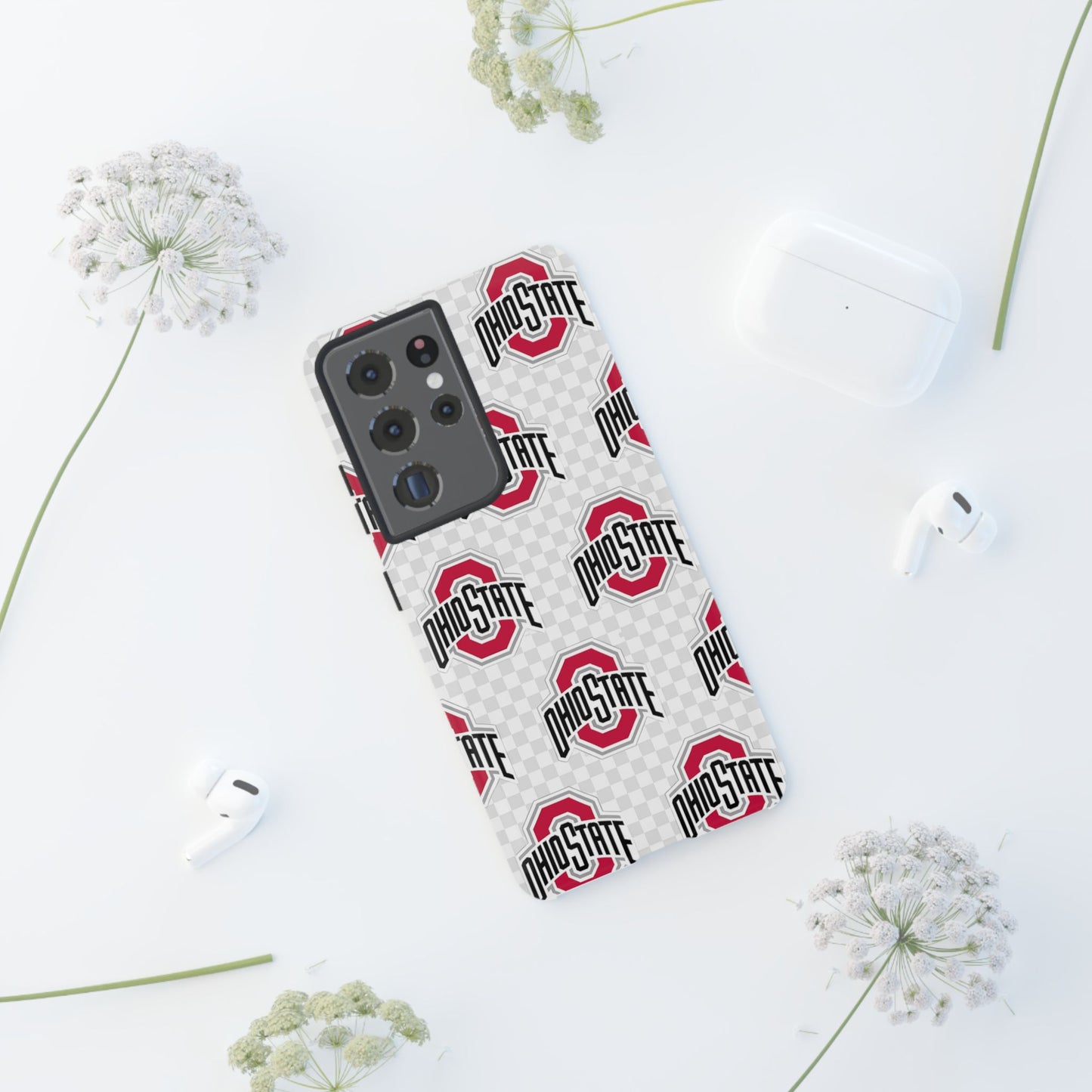 Ohio State Tough Phone Case - Stylish, Durable Protection for Buckeye Fans, Sports Lover's Gift, College Student Essentials