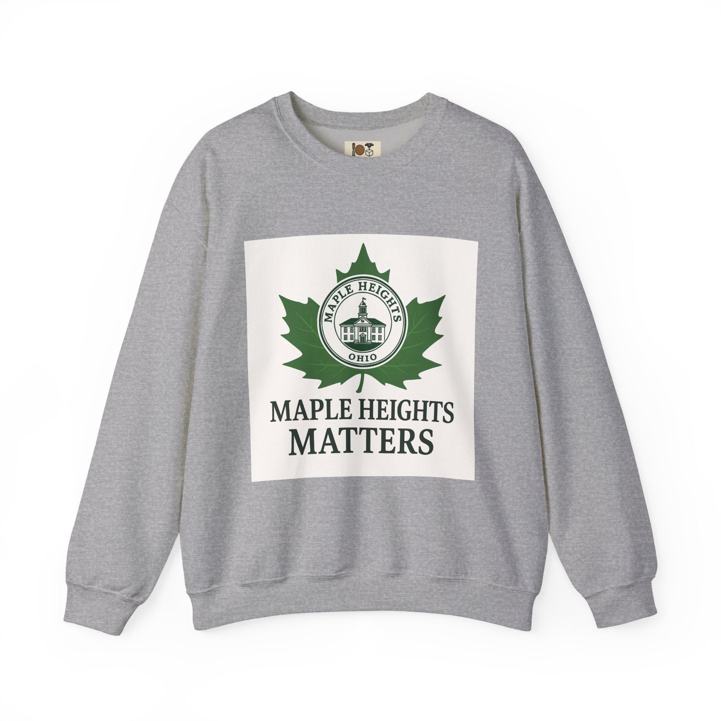 Maple Heights Matters Sweatshirt, Unisex Crewneck, Cozy Gift for Residents, Winter Wardrobe Essential, Perfect for Holidays
