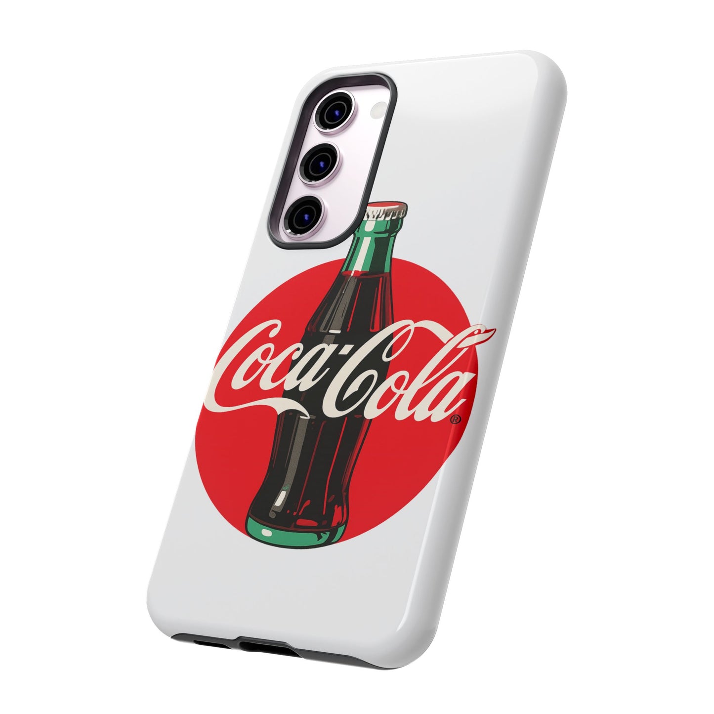 Coca-Cola Tough Phone Cases, Vintage Soda Drink, Retro Style, Unique Gift, Phone Accessories, Summer Vibes
