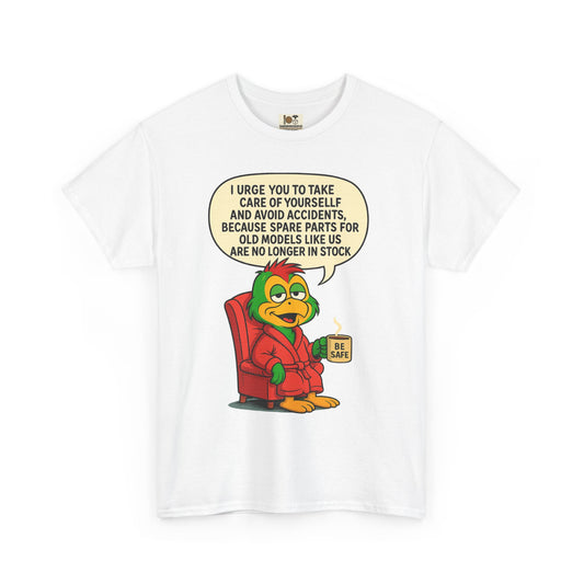 Funny Vintage Cartoon Tee, Unisex Heavy Cotton Shirt, Humorous Gift, Casual Wear, Birthday,or Just Because