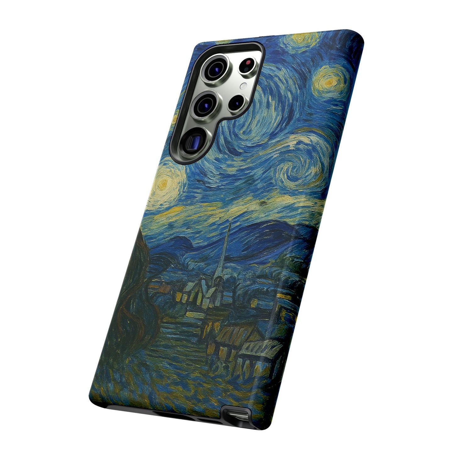 Starry Night Phone Case, Artistic Cell Phone Cover, Gift for Art Lovers, Unique Phone Accessory, Birthday Gift for Him/Her, Tough Cases
