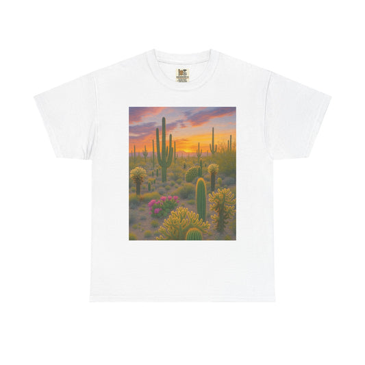 Desert Sunset Unisex Tee, Boho Style Shirt, Nature Lover Gift, Cactus [...]