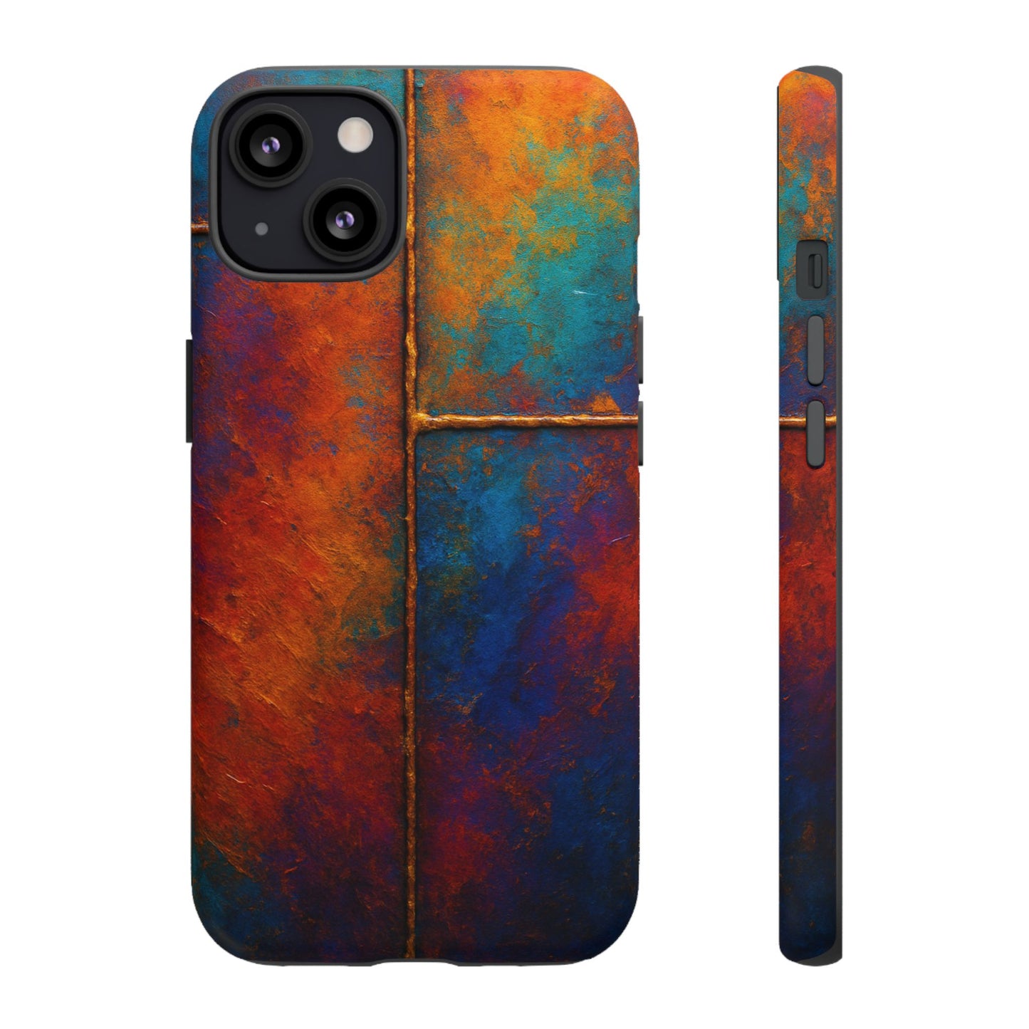 Vibrant Phone Case, Colorful Tough Case Cover, Artistic Phone Protector, Unique Smartphone Accessories, Gift for Tech Lovers