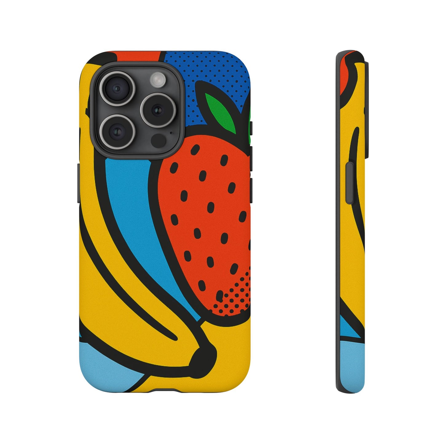 Colorful Fruit Phone Case - Tough Cases - Fun, Vibrant, Unique, Gifts for Friends, Summer Accessories, Trendy Phone Protector