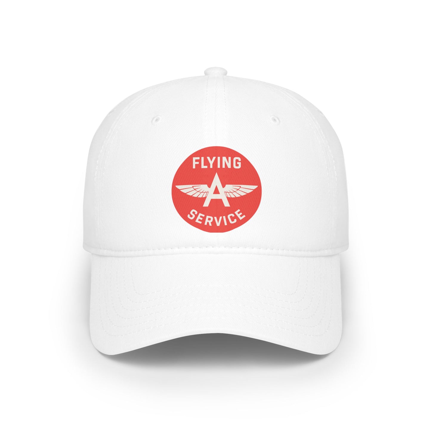 Flying A Service Low Profile Baseball Cap - Casual Style, Gift for Aviation Lovers, Adjustable Cap, Outdoor Wear, Unique Accessories