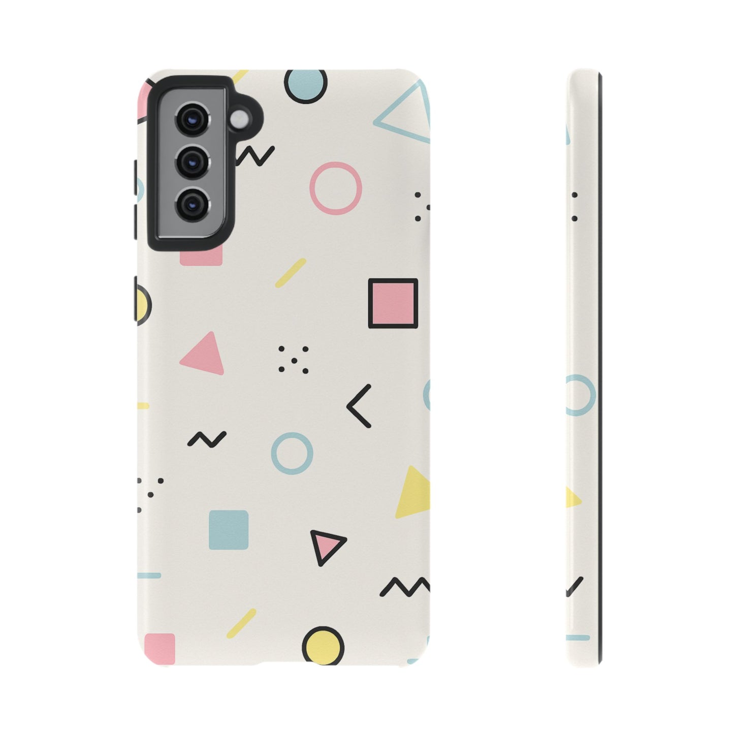 Geometric Phone Case - Stylish Tough Cases for Trendsetters, Unique Phone Covers, Modern Accessories, Gift Ideas for Her