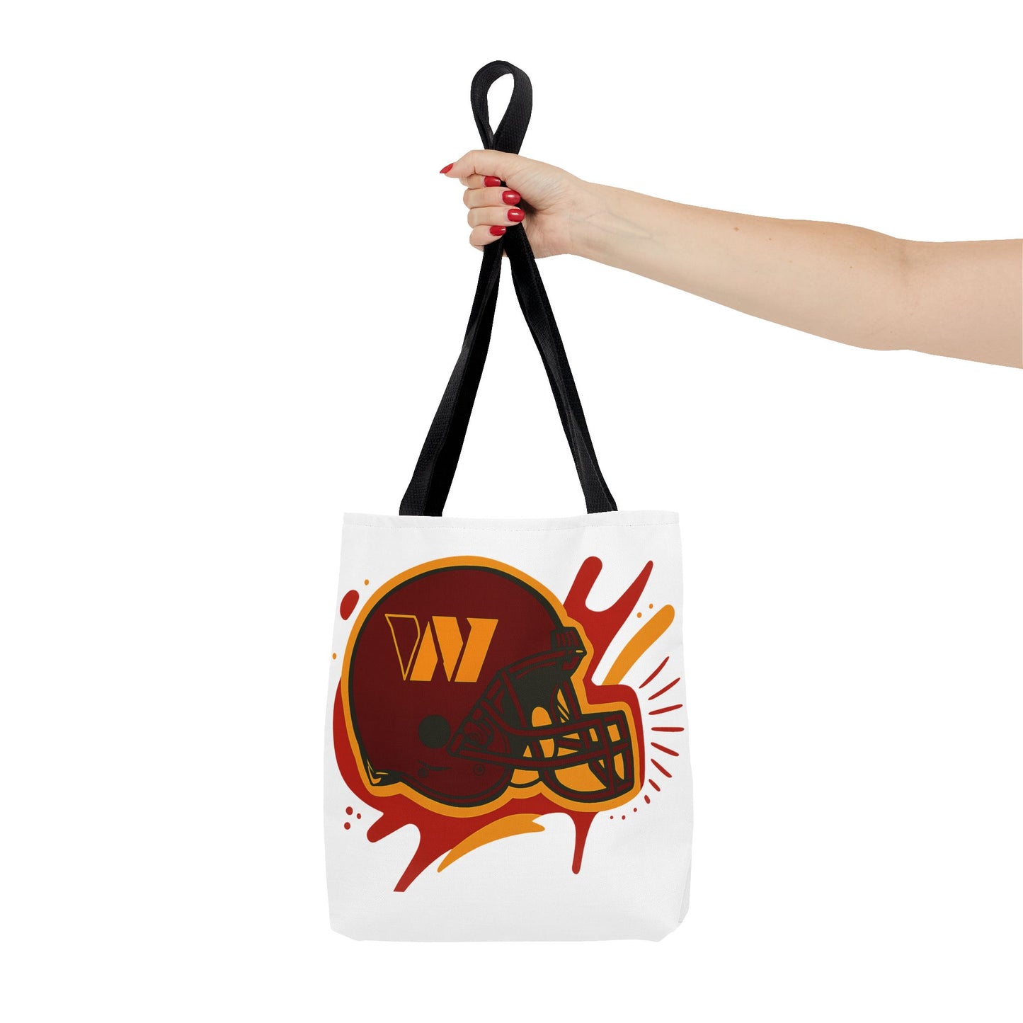 Sporty Tote Bag with Custom Football Helmet Design, Perfect for Game Day, Sports Enthusiasts, Gift for Fans, Everyday Use, Promotion