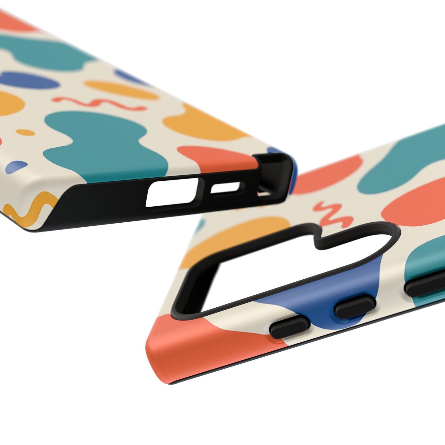 Colorful Phone Case with Abstract Design, Stylish Phone Cover, Trendy Tech Accessory for Her, Unique Gift Idea, Fun Patterned Case
