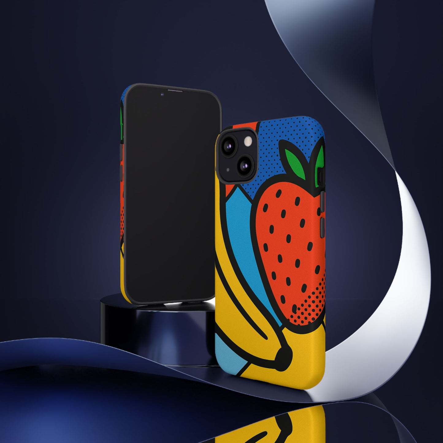 Colorful Fruit Phone Case - Tough Cases - Fun, Vibrant, Unique, Gifts for Friends, Summer Accessories, Trendy Phone Protector