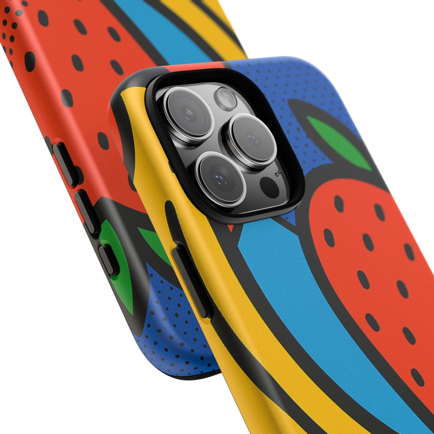 Colorful Fruit Phone Case - Tough Cases - Fun, Vibrant, Unique, Gifts for Friends, Summer Accessories, Trendy Phone Protector