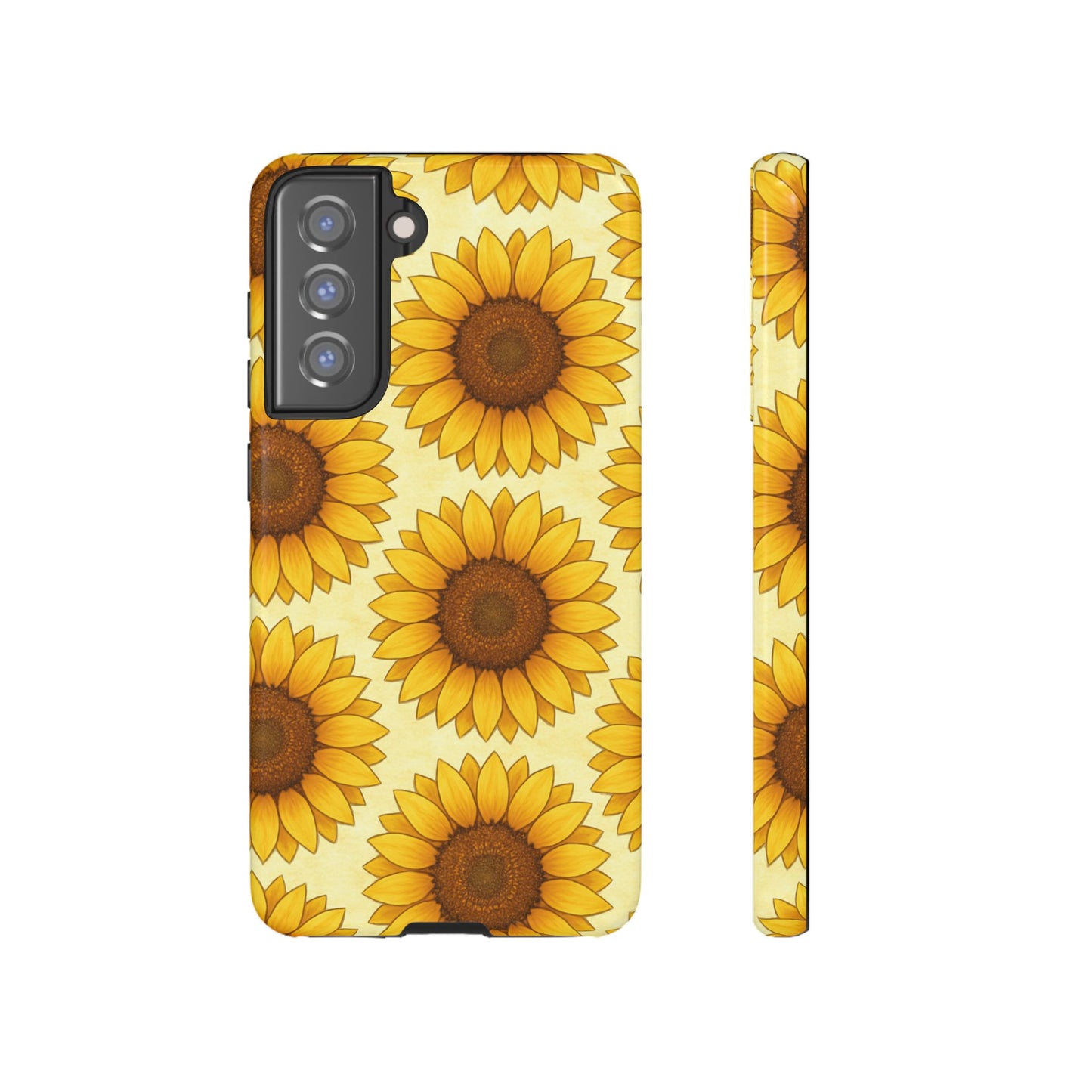 Sunflower Phone Cases - Tough Cases for Nature Lovers, Gift for Friends, Floral Design, Protective Case, Sunflower Decor