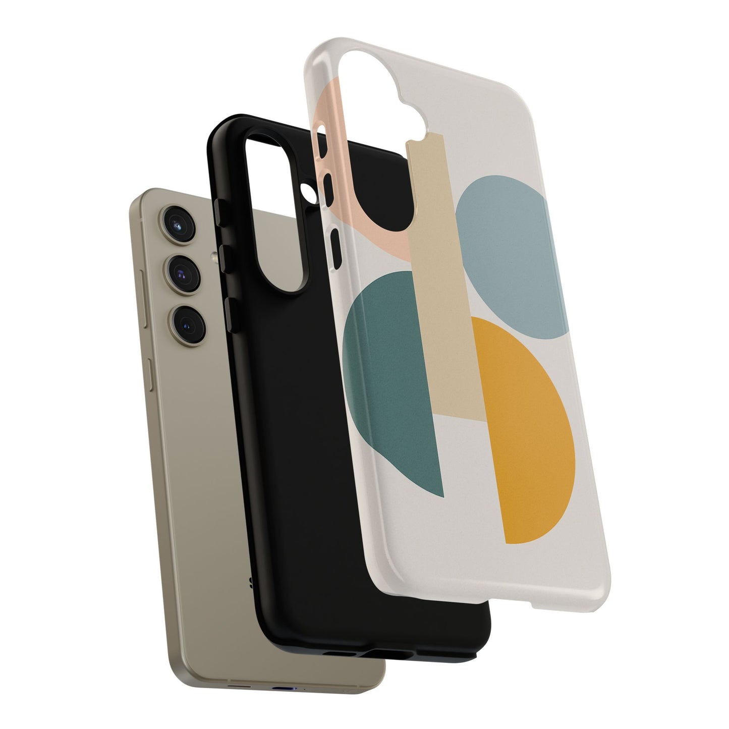 Minimalist Geometric Phone Case, Stylish Protective Cover for Phones, Modern Design, Gift for Him/Her, Trendy Tech Accessory