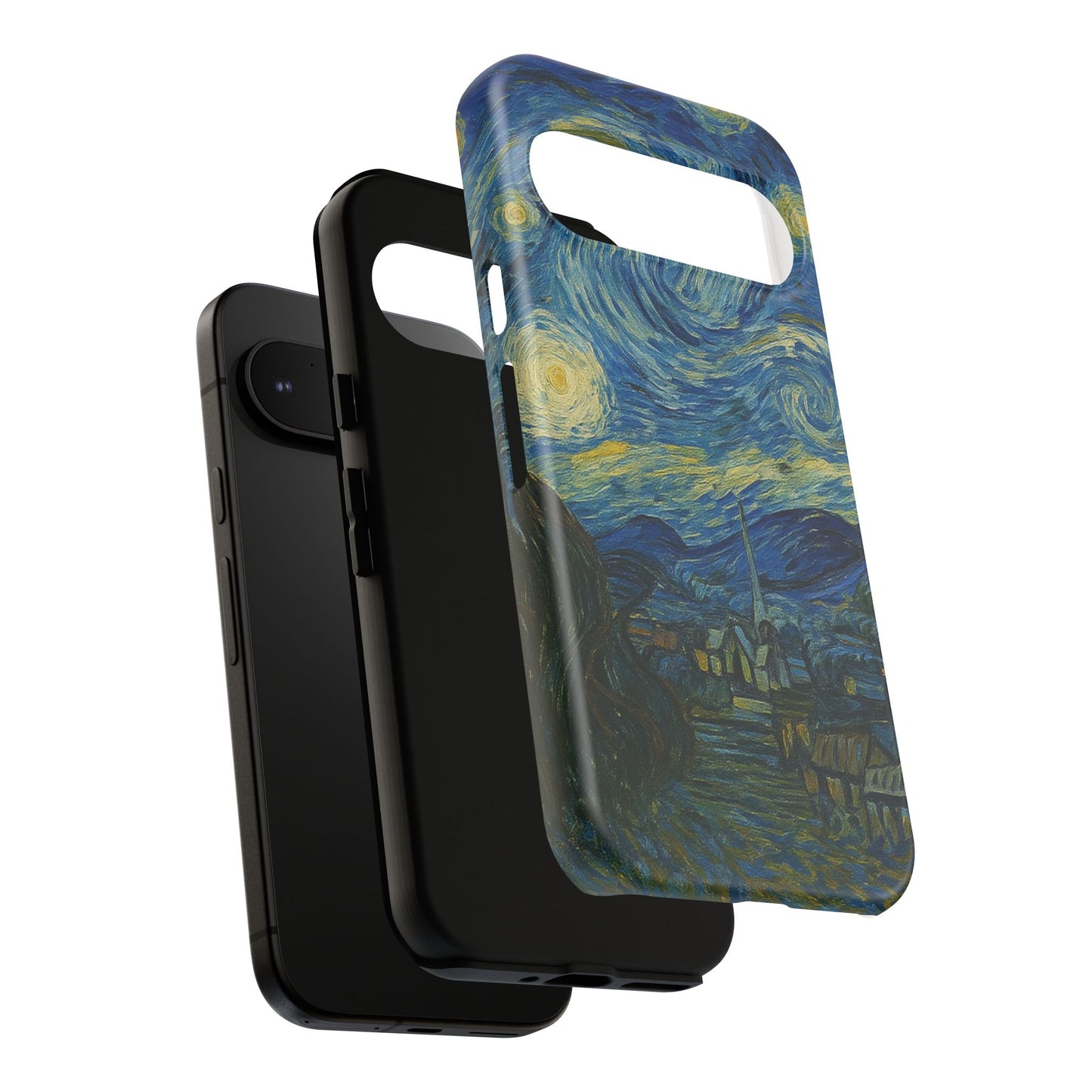 Starry Night Phone Case, Artistic Cell Phone Cover, Gift for Art Lovers, Unique Phone Accessory, Birthday Gift for Him/Her, Tough Cases