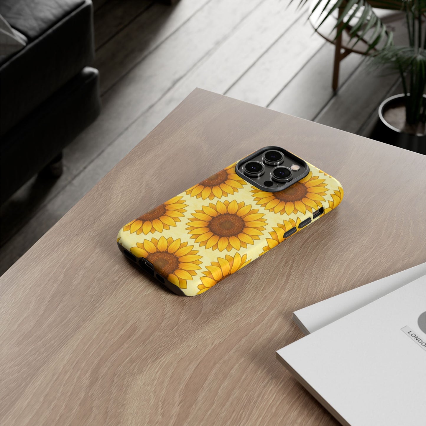 Sunflower Phone Cases - Tough Cases for Nature Lovers, Gift for Friends, Floral Design, Protective Case, Sunflower Decor