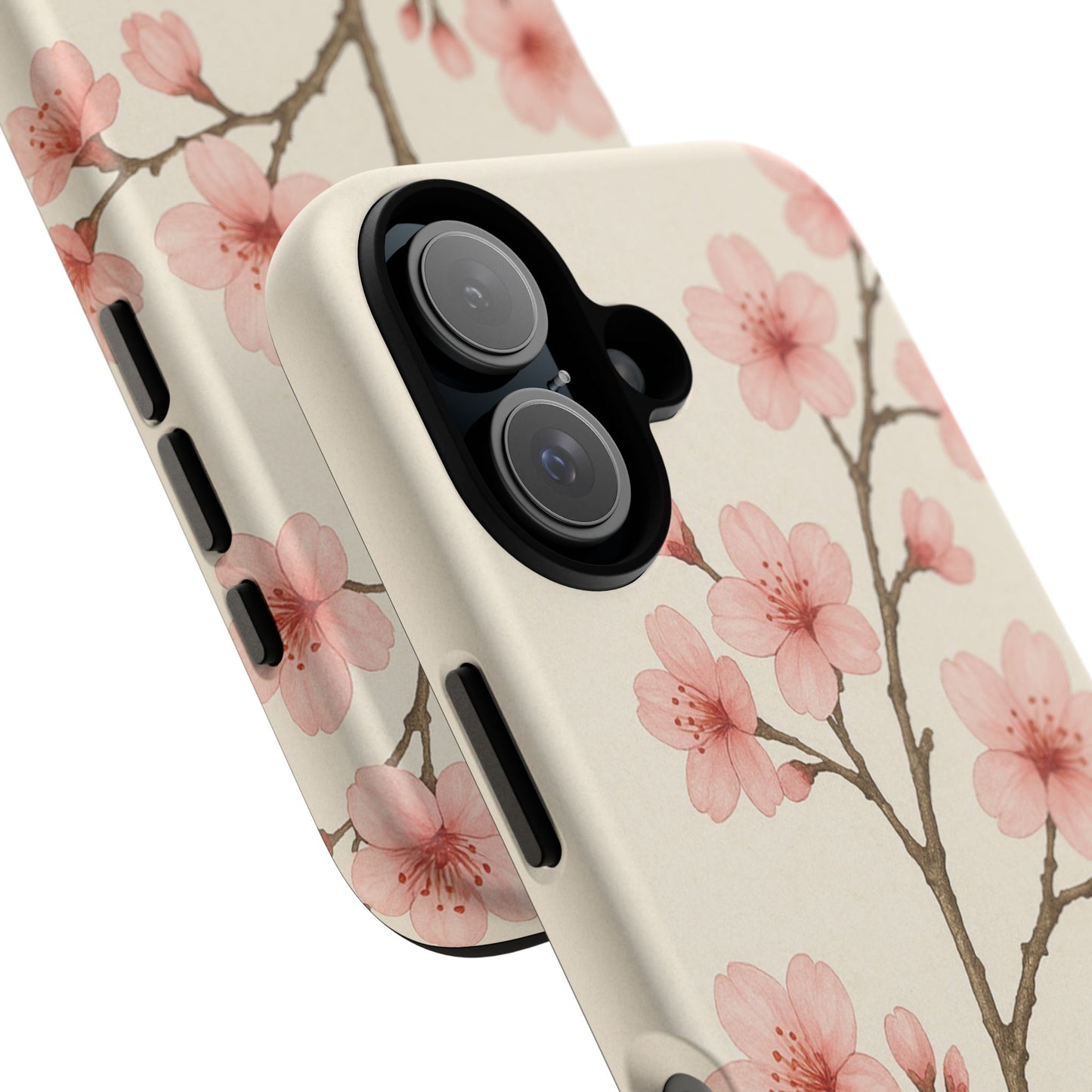Cherry Blossom Phone Case, Floral Phone Cover, Tough Case for Gifts, Spring Decor, Cute Tech Accessories, Nature Lover's Gift