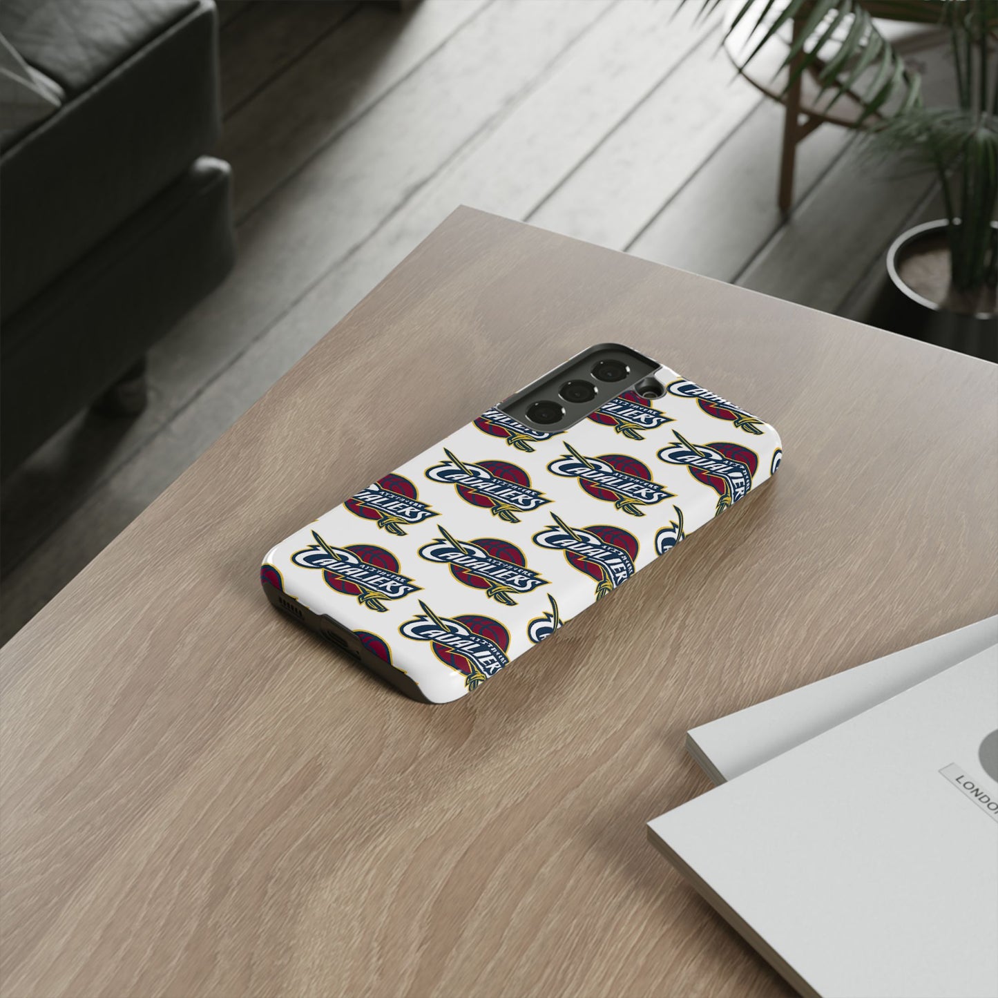 Cleveland Cavaliers Phone Case, Tough Phone Cover, NBA Team Accessory, Sports Fan Gift, Unique Cellphone Protector
