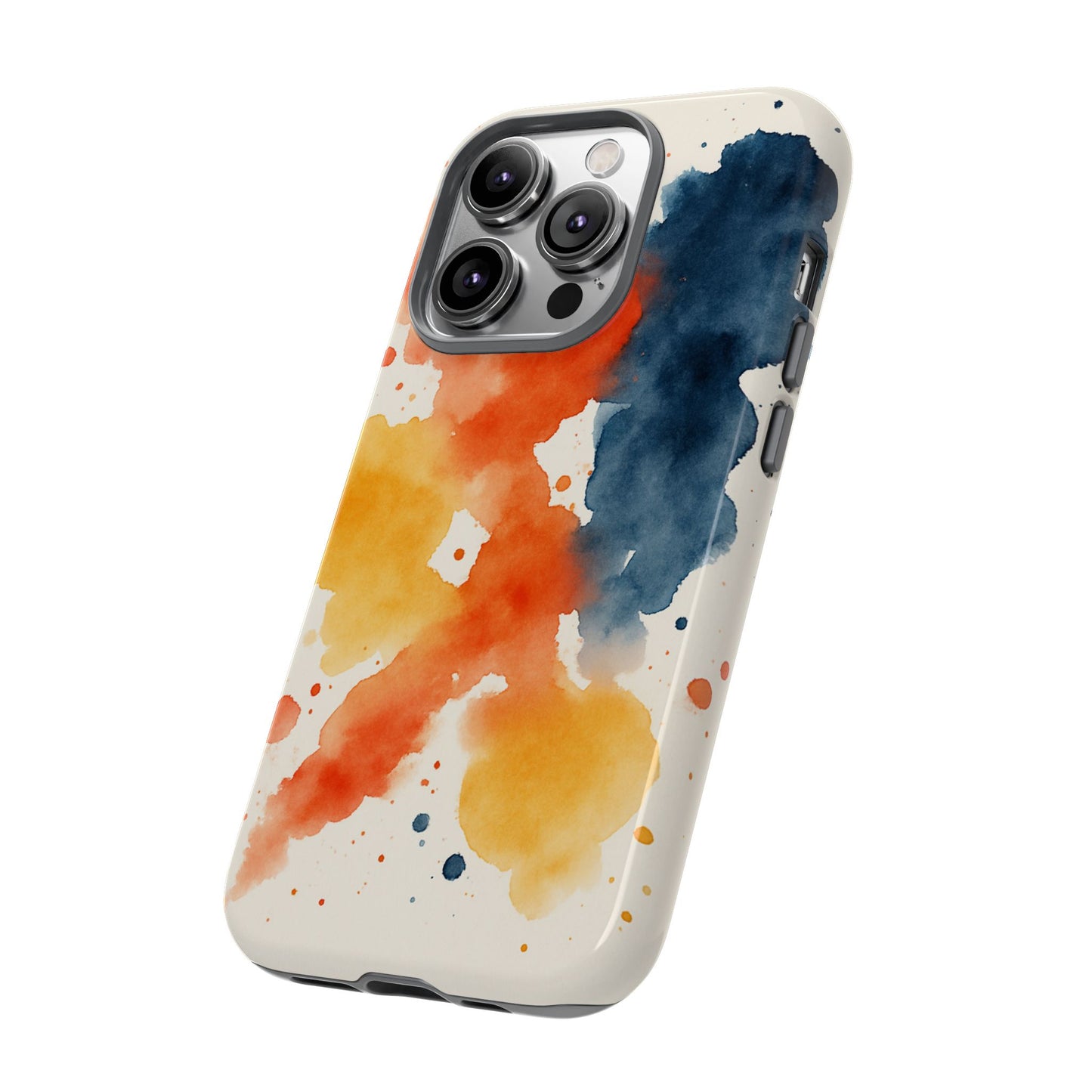 Watercolor Phone Case - Abstract Design, Tough Cases for Men & Women, Stylish Gift, Artistic Accessory for All Occasions