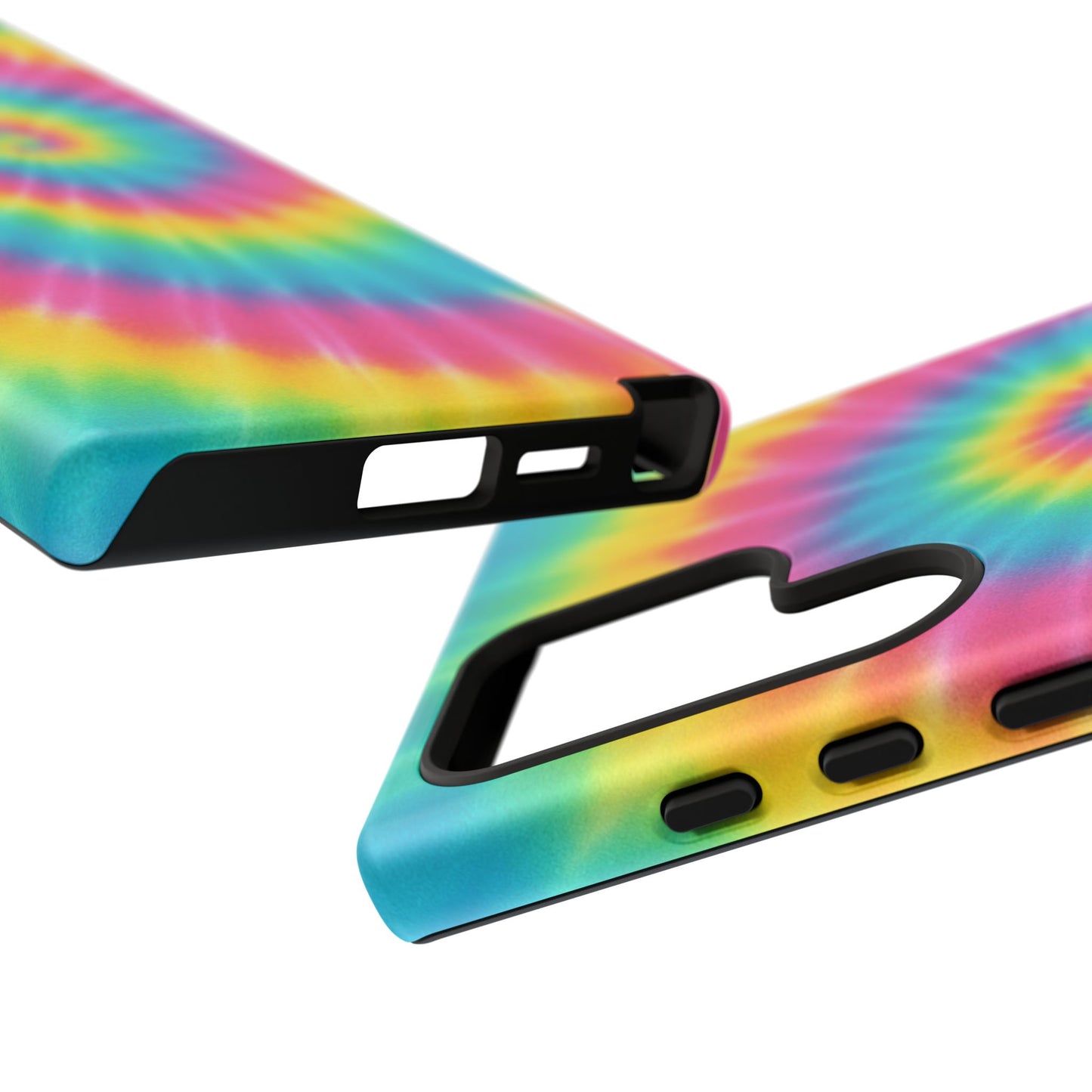 Colorful Tie-Dye Phone Case, Vibrant Phone Cover, Boho Style Accessory, Gift for Teens, Trendy Phone Accessories