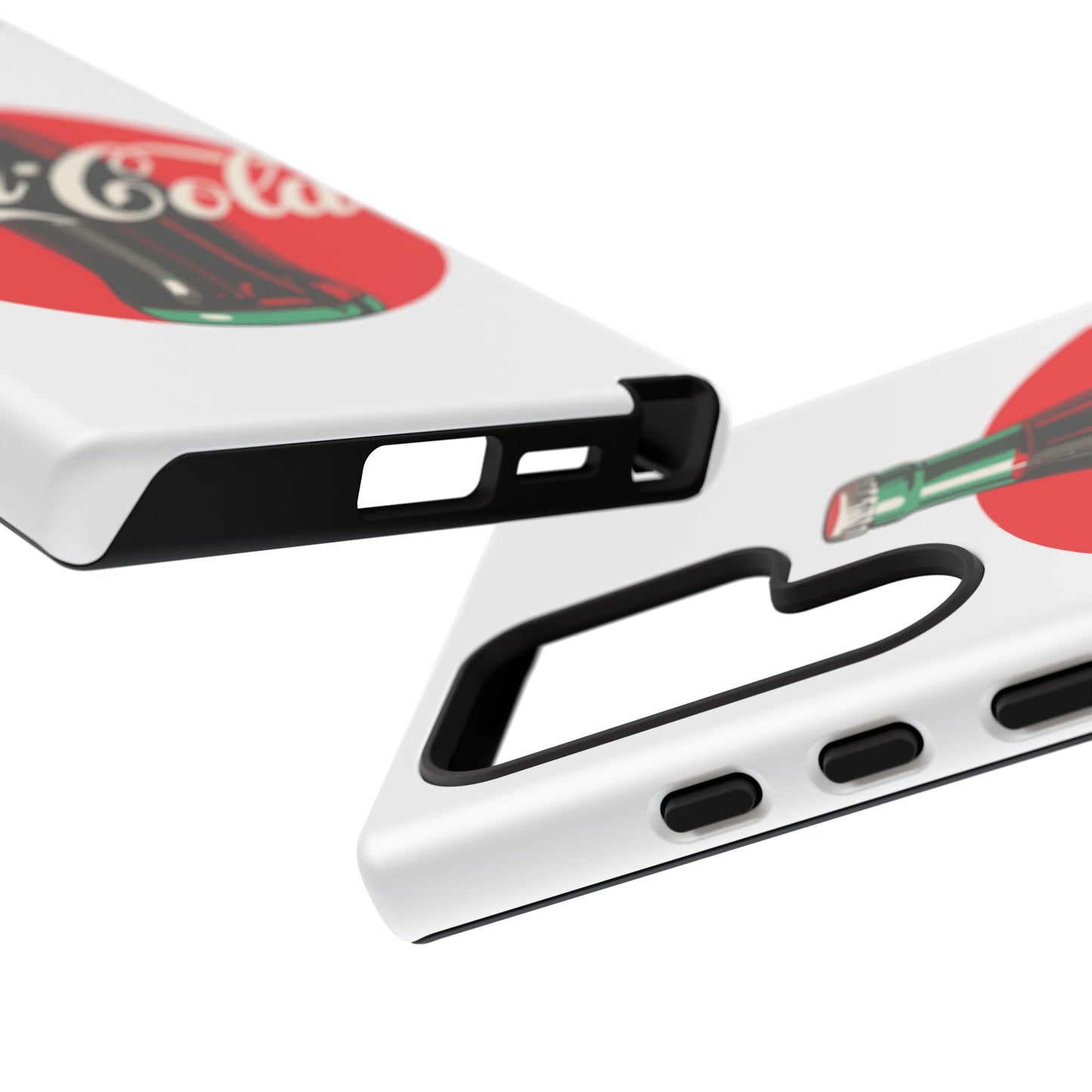 Coca-Cola Tough Phone Cases, Vintage Soda Drink, Retro Style, Unique Gift, Phone Accessories, Summer Vibes