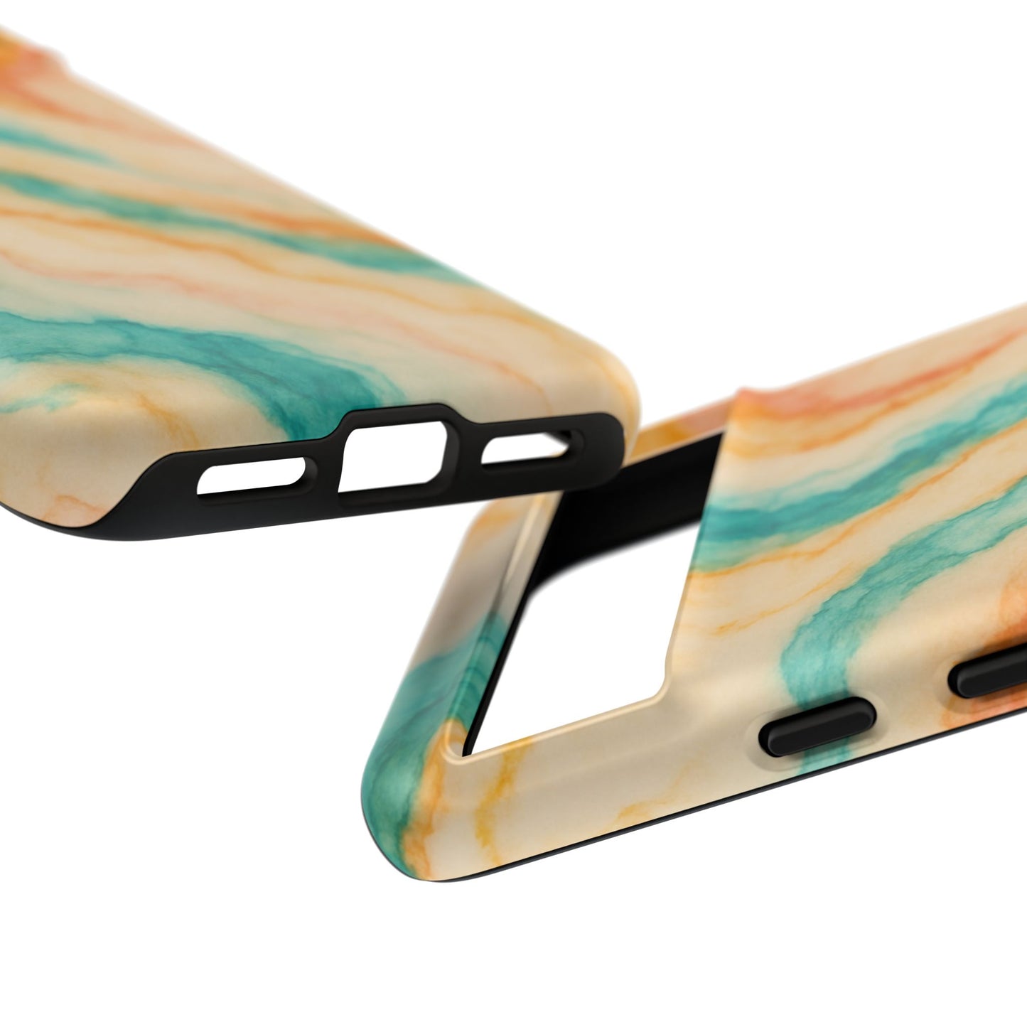 Stylish Phone Case - Tough Cases with Abstract Marble Design, Trendy Accessory, Gift for Her, Protective Case, Unique Phone Cover