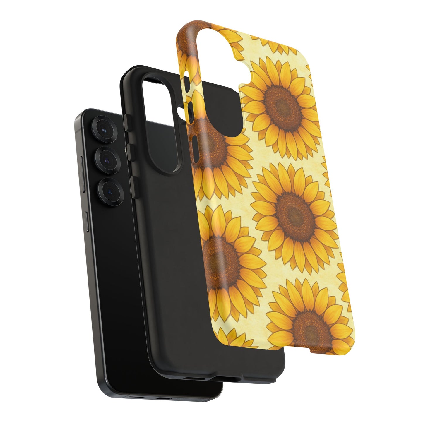 Sunflower Phone Cases - Tough Cases for Nature Lovers, Gift for Friends, Floral Design, Protective Case, Sunflower Decor