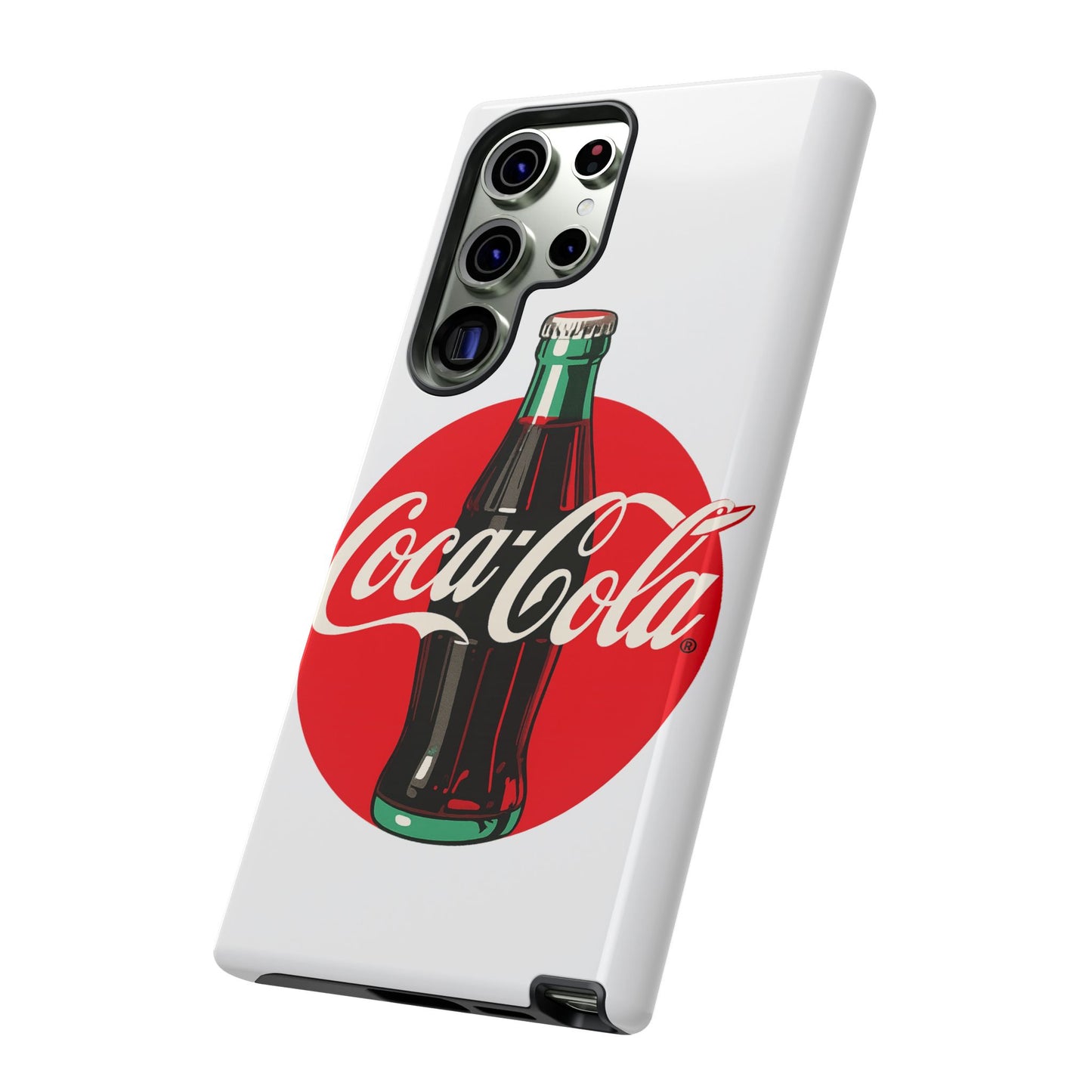 Coca-Cola Tough Phone Cases, Vintage Soda Drink, Retro Style, Unique Gift, Phone Accessories, Summer Vibes