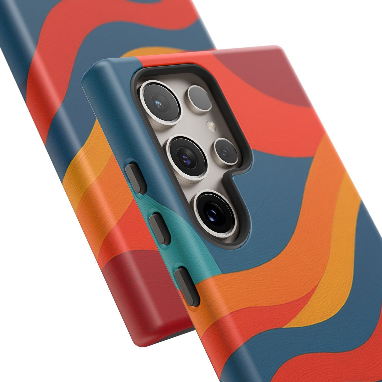 Vibrant Phone Case, Abstract Design Cover, Tough Cases for All Occasions, Stylish Gift for Tech Lovers, Modern Phone Accessories