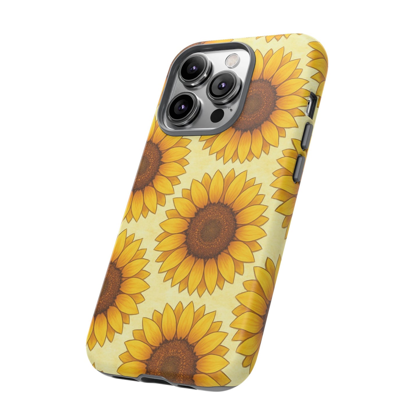 Sunflower Phone Cases - Tough Cases for Nature Lovers, Gift for Friends, Floral Design, Protective Case, Sunflower Decor