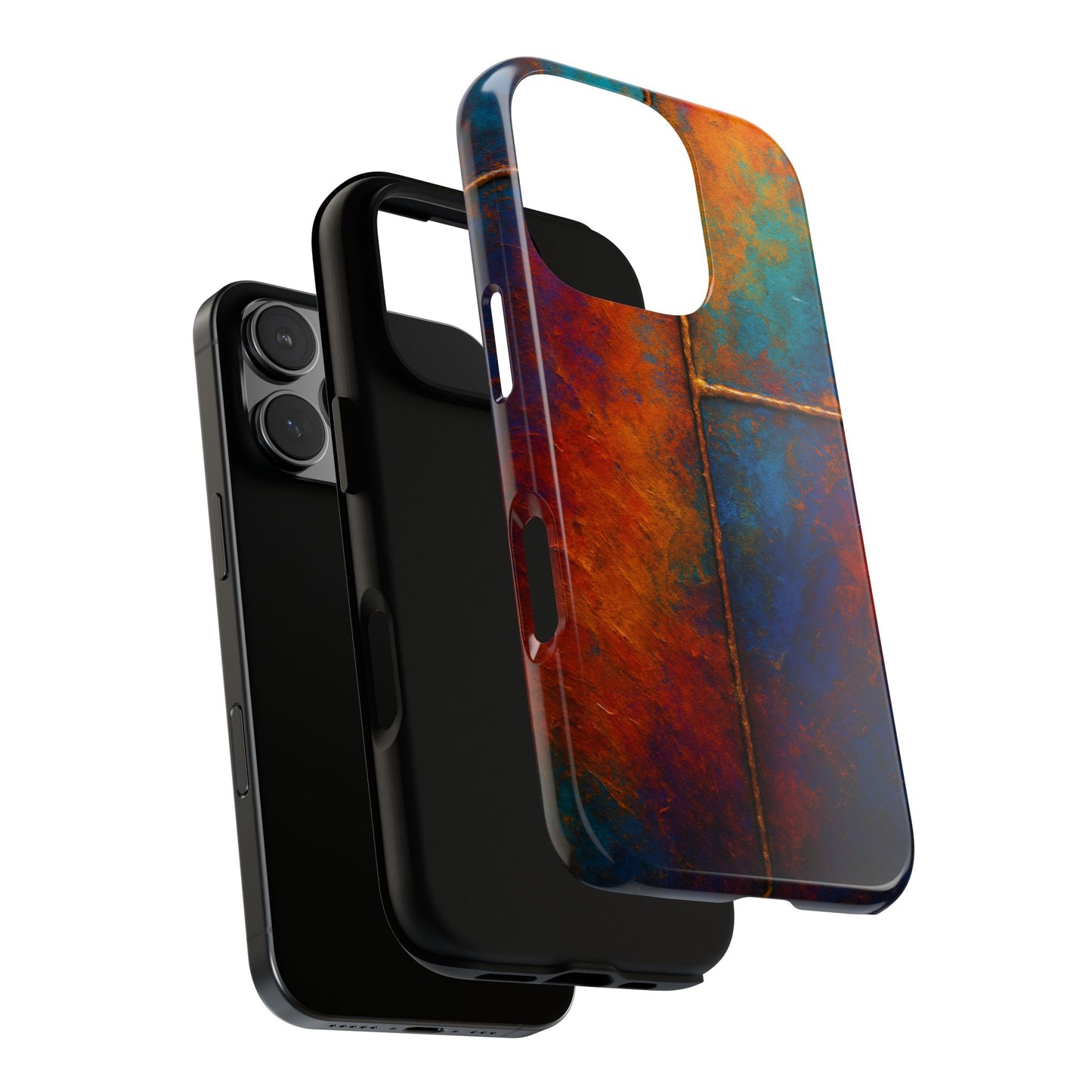 Colorful Artistic Phone Case, Tough Cases, Vibrant Phone Cover, Protective Case, Unique Gift for Art Lovers, Birthday Gift