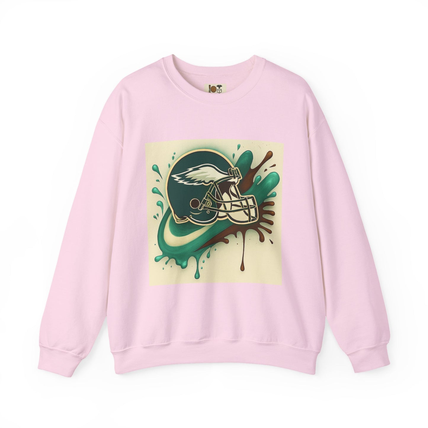 Eagles Inspired Sweatshirt, Unisex Crewneck, Cozy Sports Apparel, Game Day Outfit, Gift for Football Fans