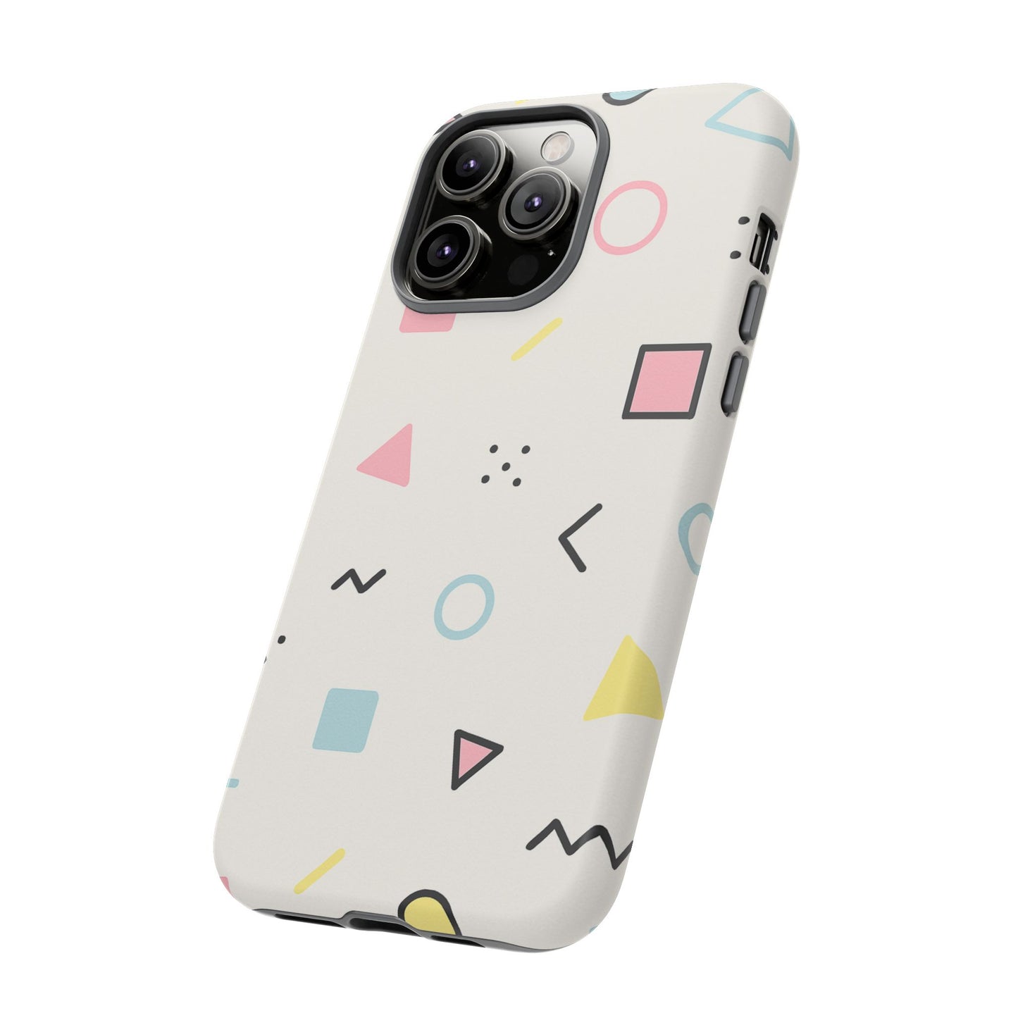 Geometric Phone Case - Stylish Tough Cases for Trendsetters, Unique Phone Covers, Modern Accessories, Gift Ideas for Her