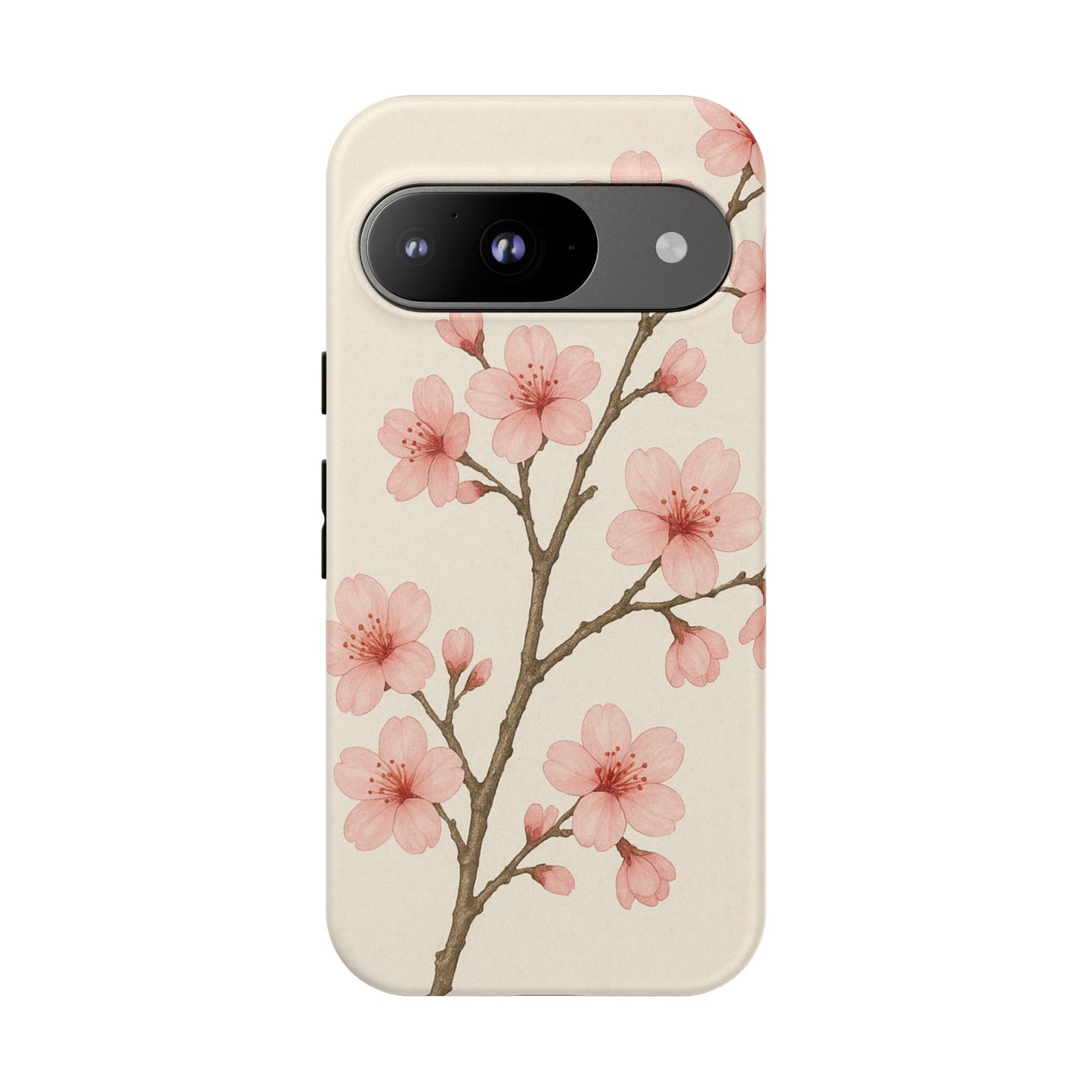 Cherry Blossom Phone Case, Floral Phone Cover, Tough Case for Gifts, Spring Decor, Cute Tech Accessories, Nature Lover's Gift