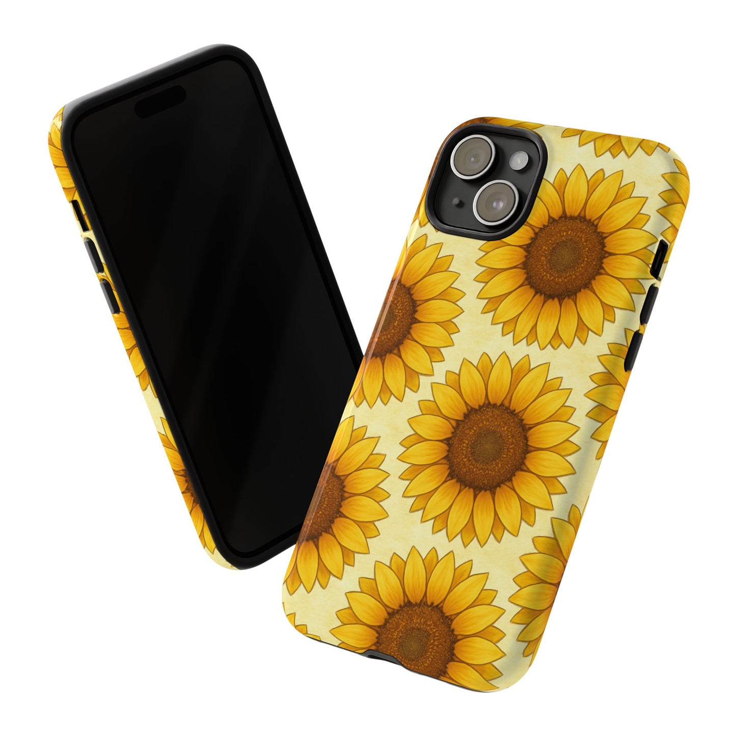 Sunflower Phone Cases - Tough Cases for Nature Lovers, Gift for Friends, Floral Design, Protective Case, Sunflower Decor
