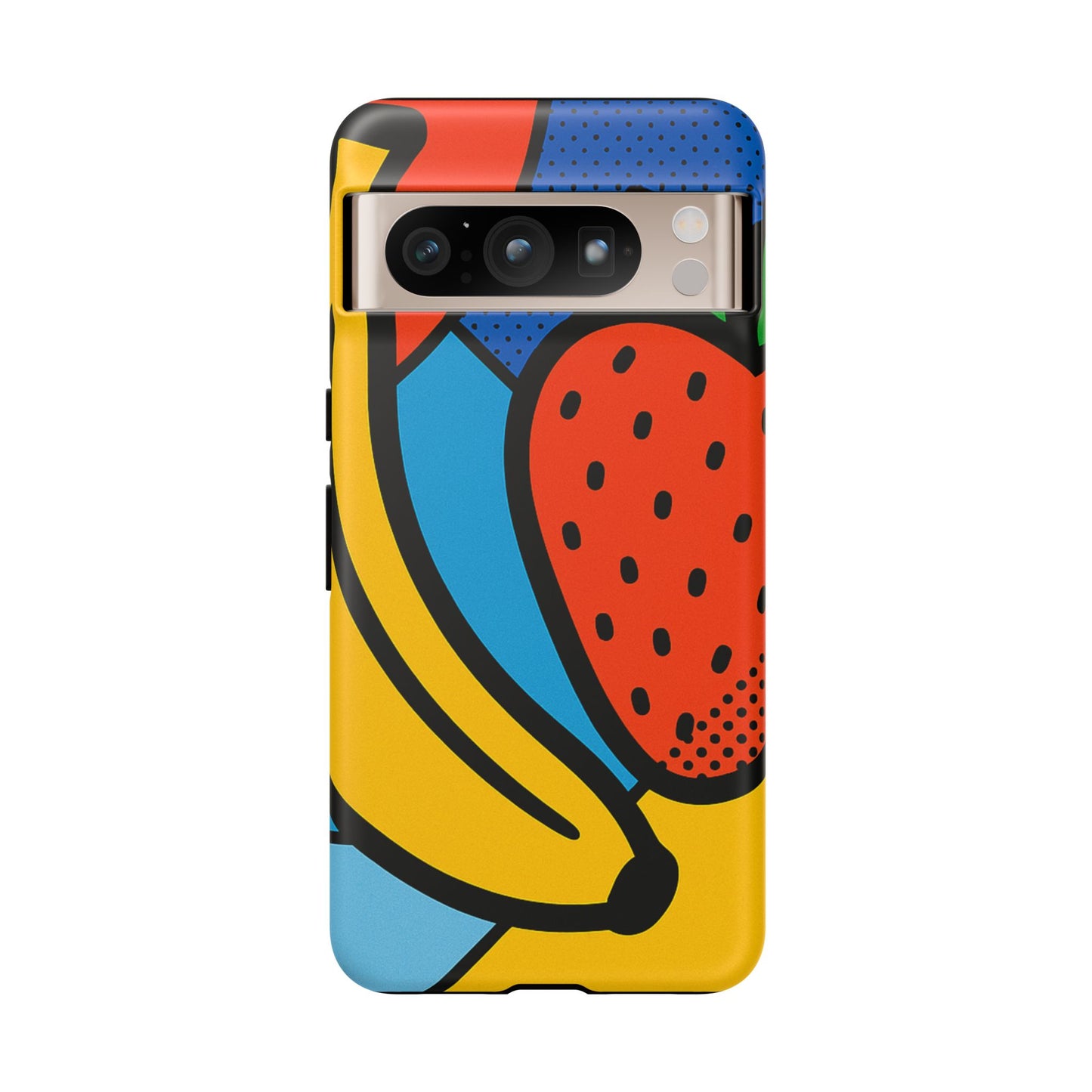 Colorful Fruit Phone Case - Tough Cases - Fun, Vibrant, Unique, Gifts for Friends, Summer Accessories, Trendy Phone Protector