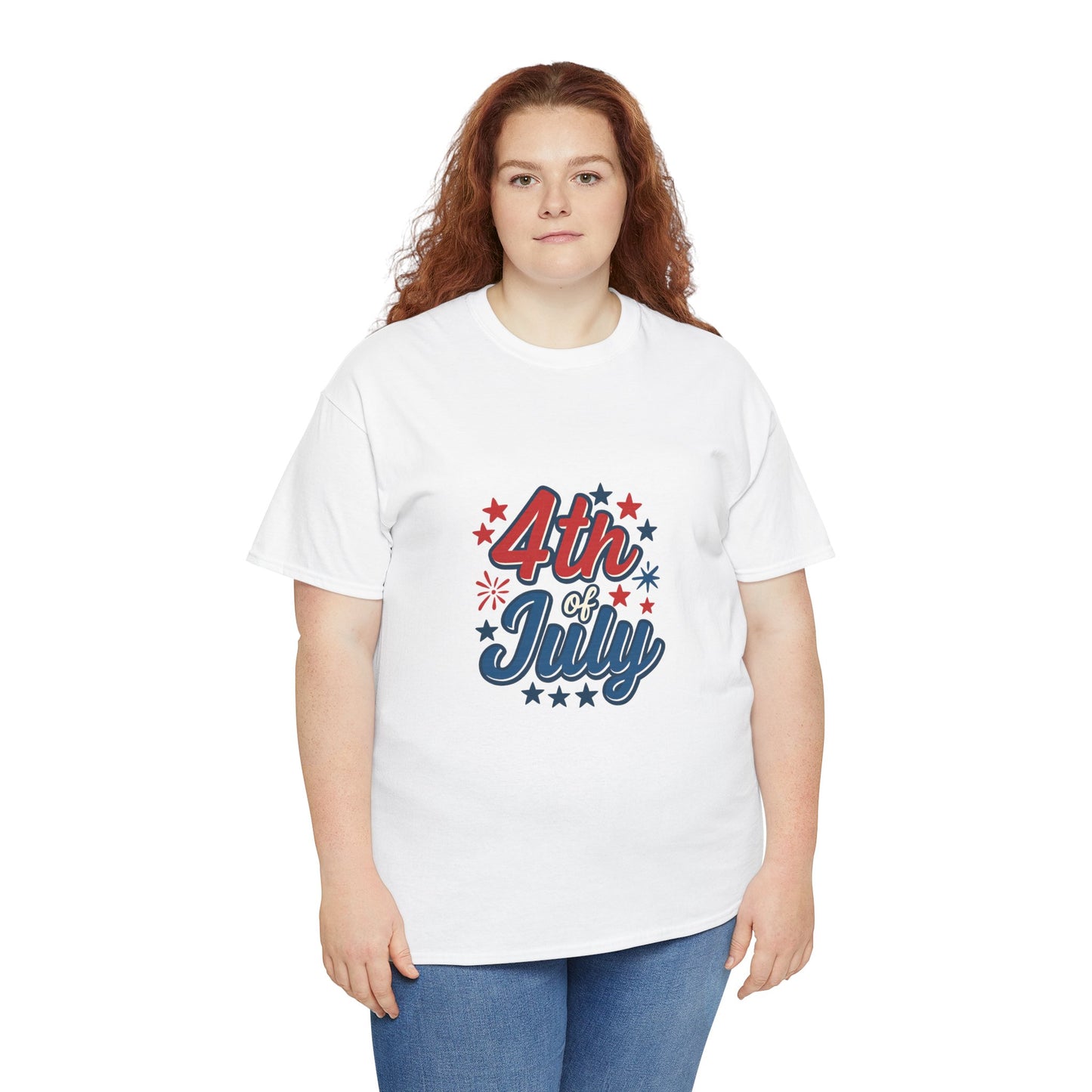 4th of July Graphic Tee, Patriotic Unisex Shirt, Summer BBQ Outfit, Independence Day Gift, USA Celebration Clothing