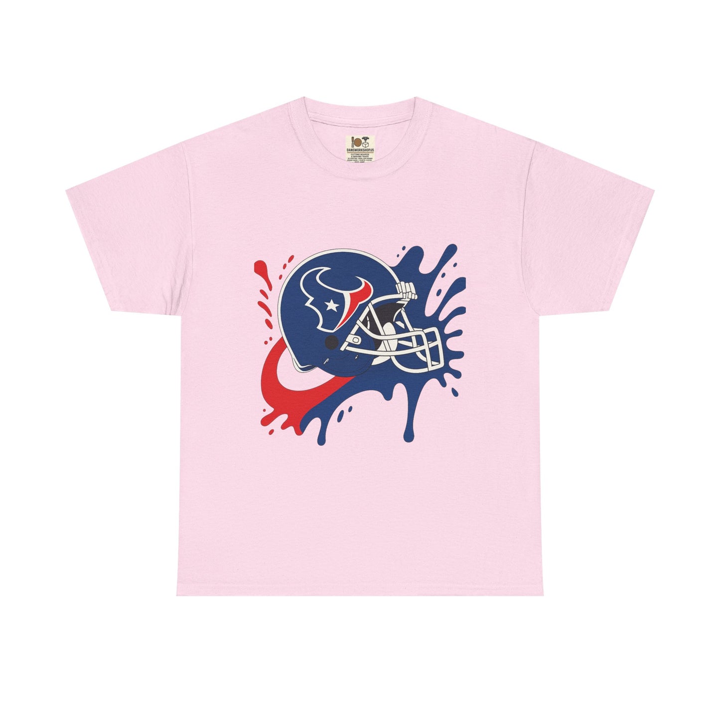 Football Splash Art Tee, Unisex Sports Shirt, Game Day Casual Wear, Gift for Fans, Holidays, Team Spirit Apparel